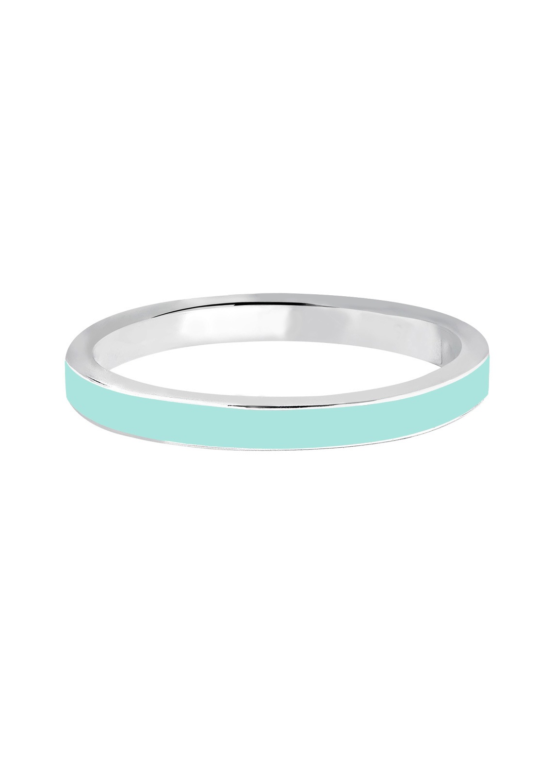 Elli Silberring »Ring Stapelring Basic Emaille 925 Silber«
