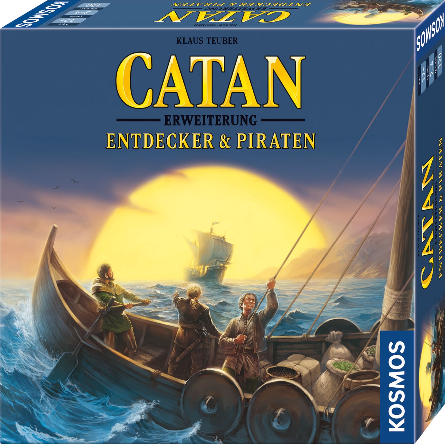 Spiel »Erweiterung, Catan - Entdecker & Piraten 2-4 Spieler - Editon 2022«, Made in...