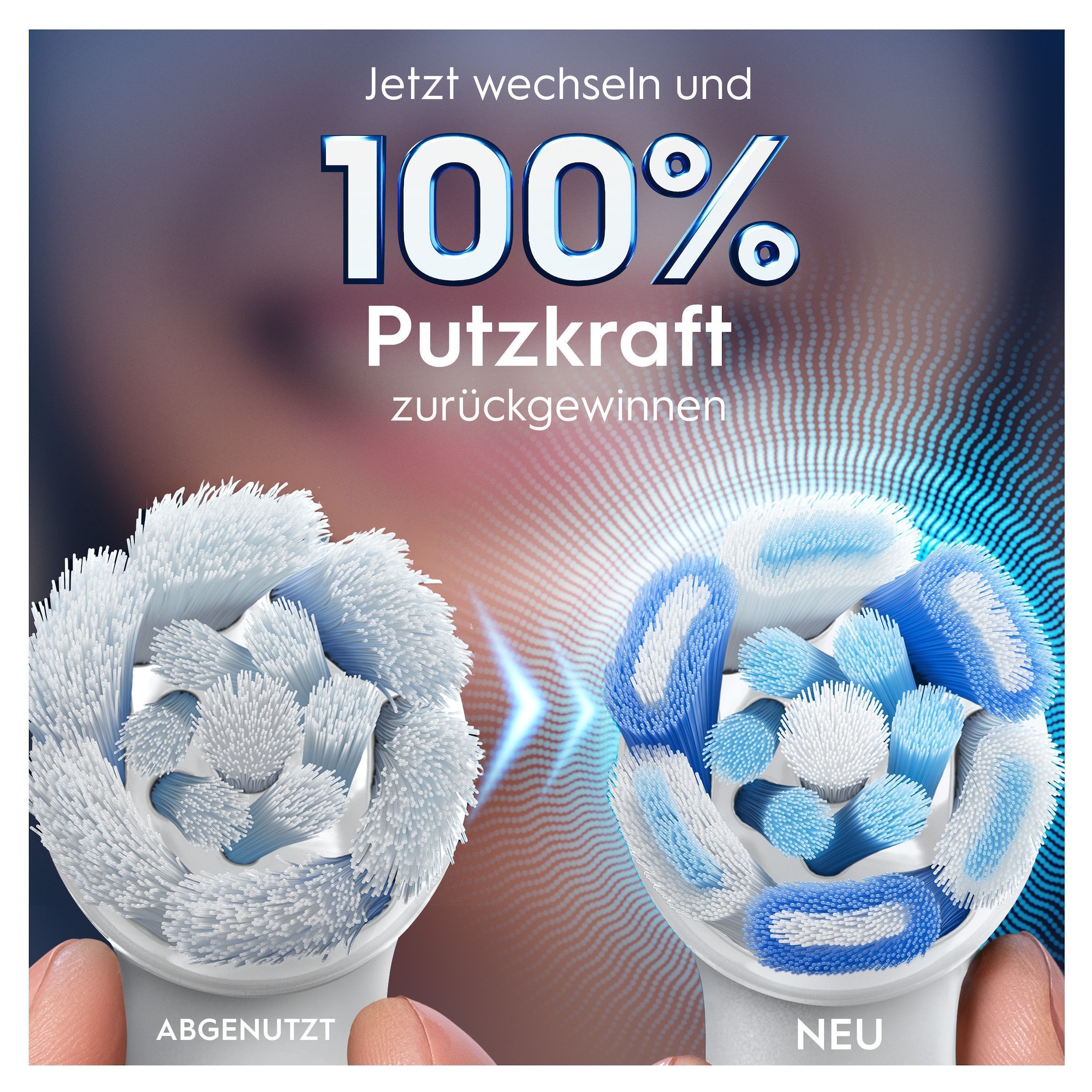 Oral-B Aufsteckbürsten »iO Ultimative Reinigung« Original Aufsteckbürsten für elektrische Oral-B iO Zahnbürsten
