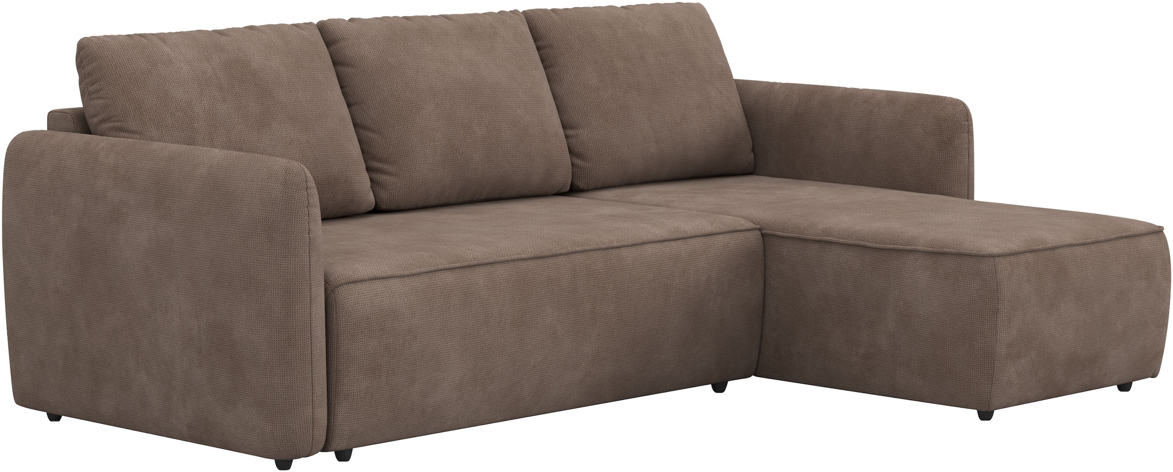 COTTA Ecksofa »Flow L-Form, Breite 239 cm« wahlweise mit Bettfunktion