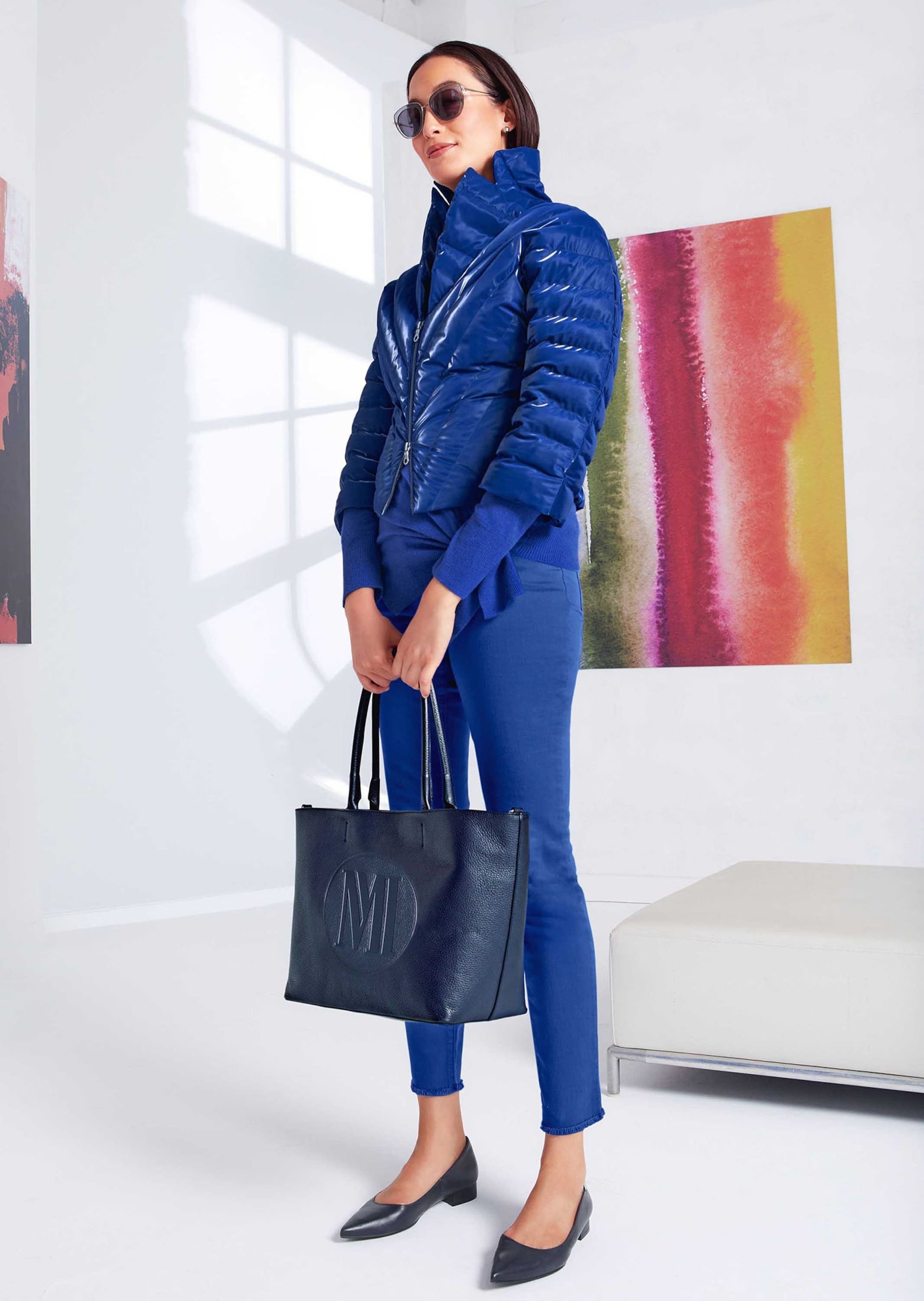 MADELEINE Steppjacke »Steppjacke Kurze Steppjacke mit 3/4-Ärmeln«