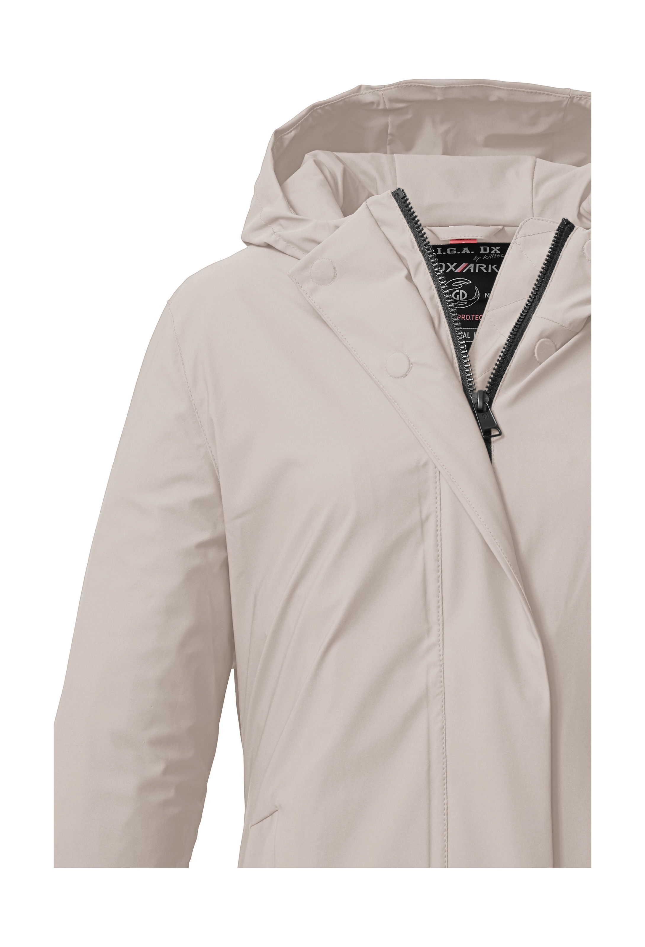 G.I.G.A. DX by killtec Funktionsjacke »GS 152 WMN JCKT«, Wasser- und winddicht, atmungsaktiv, recyceltes Material, verstellbar