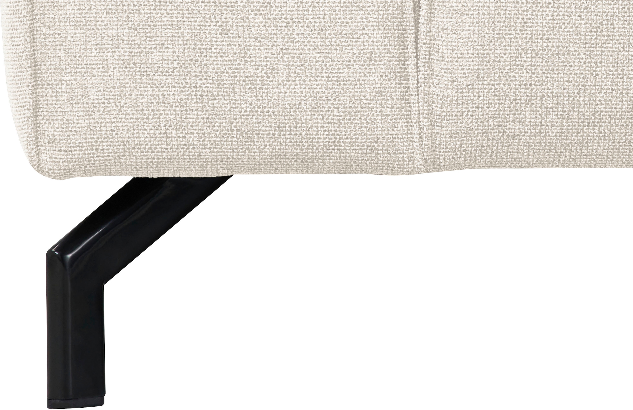 Places of Style Ecksofa Lorcan, in Lederoptik oder Strukturstoff lieferbar