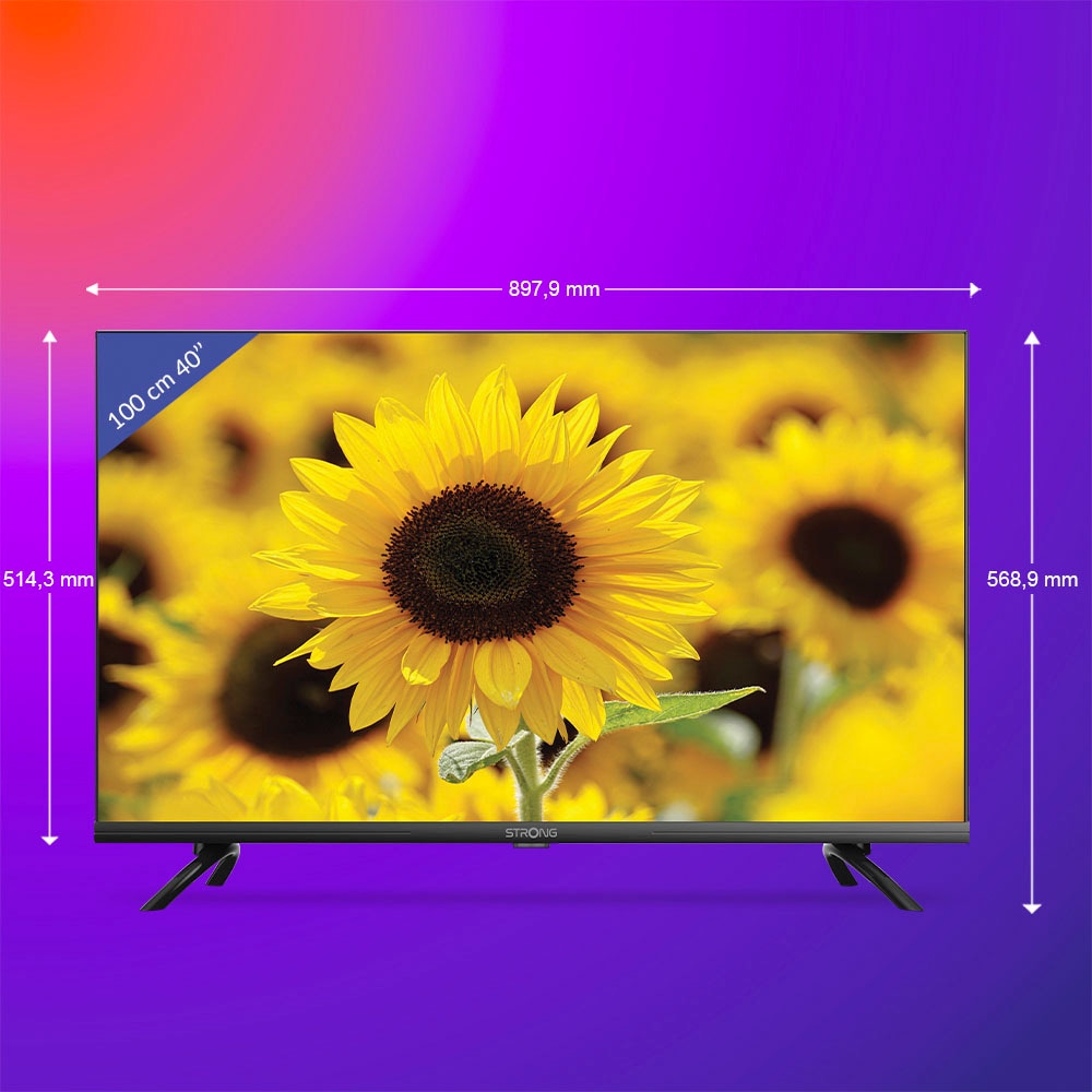 Strong LED-Fernseher, 100 cm/40 Zoll, Full HD, Smart-TV