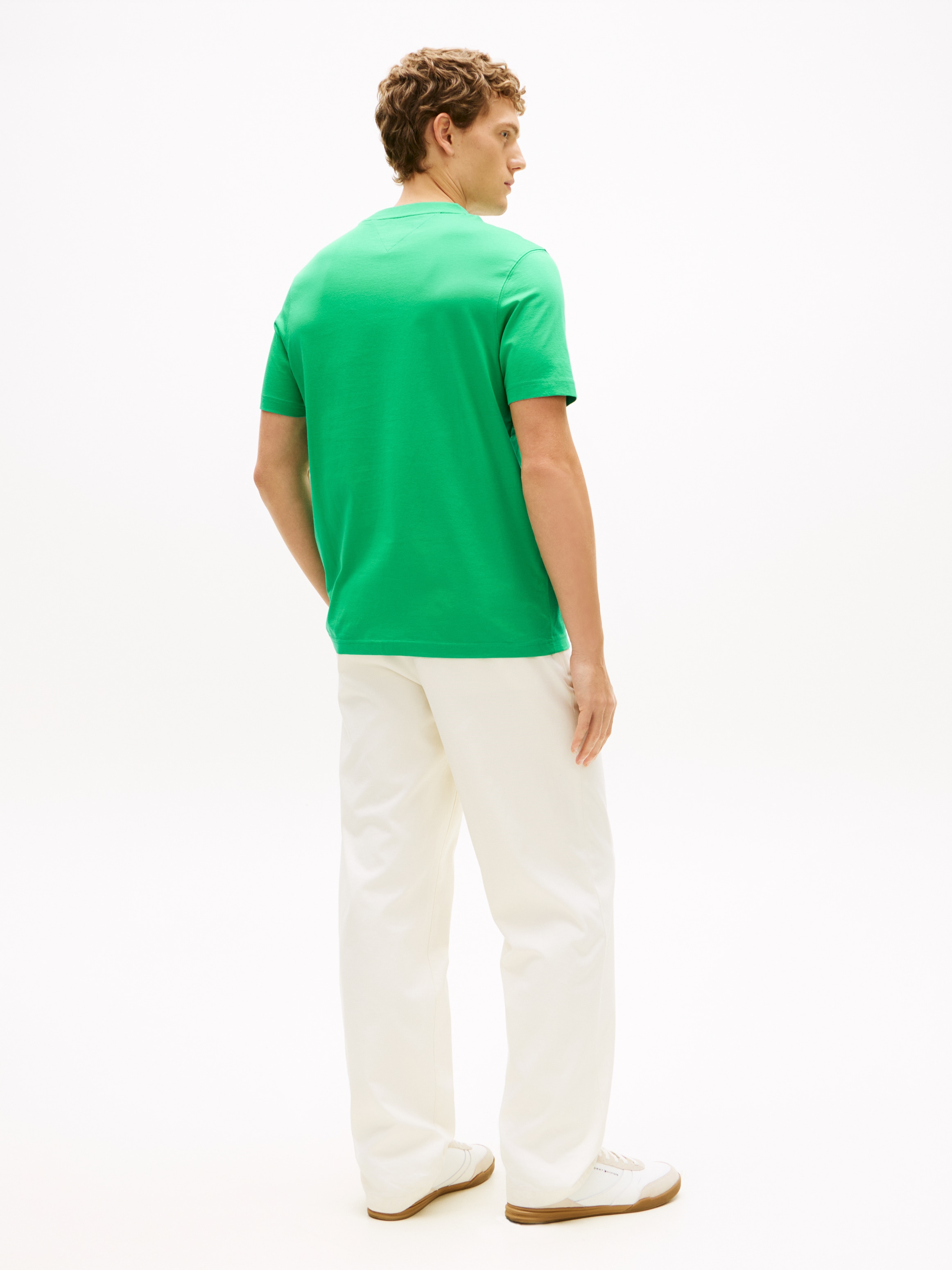 Tommy Hilfiger T-Shirt »SCRIPT MONOGRAM SWIMSHOP« aus Jersey mit Logo-Stickerei