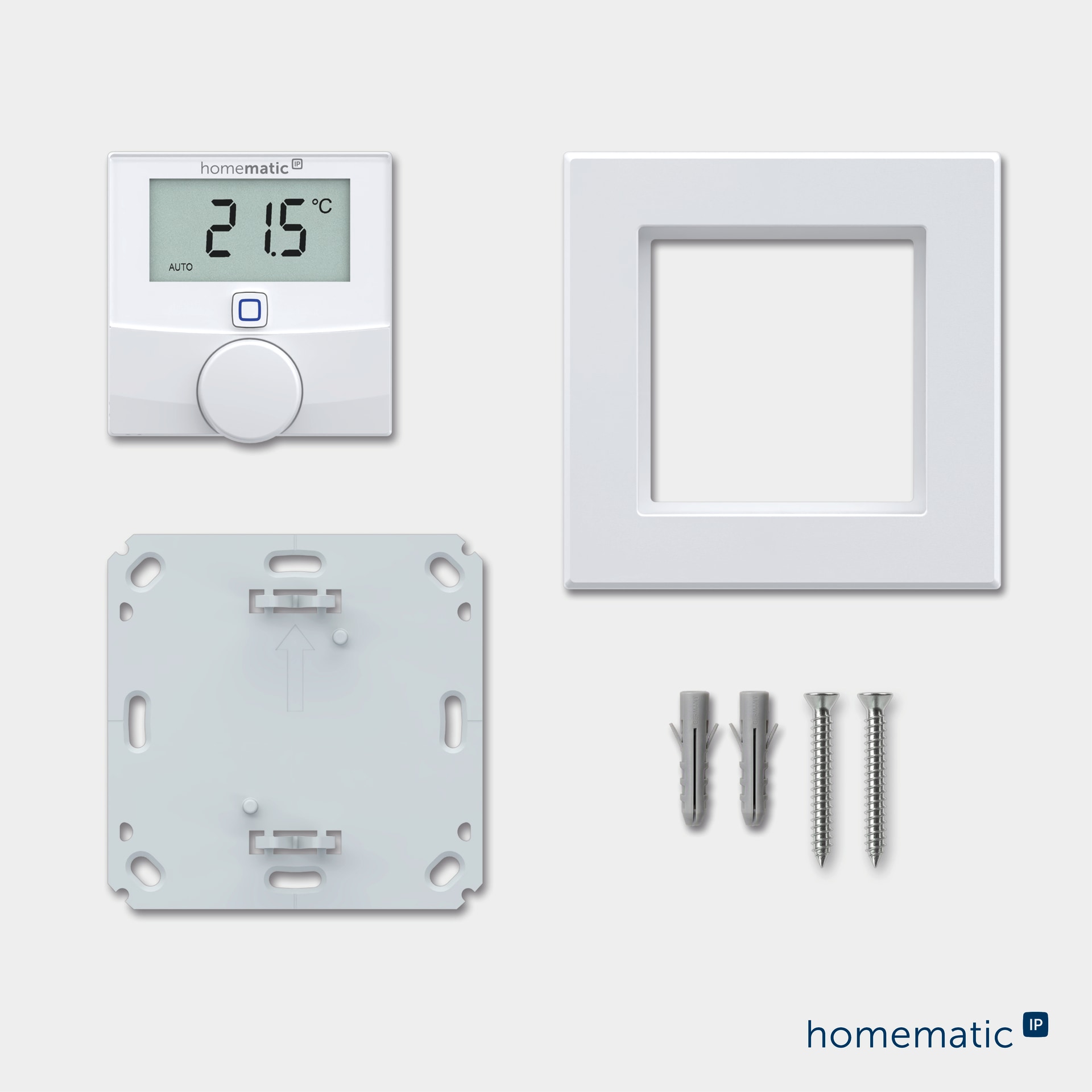Homematic IP Smart-Home-Zubehör »Wandthermostat mit Luftfeuchtigkeitssensor WTH-3«