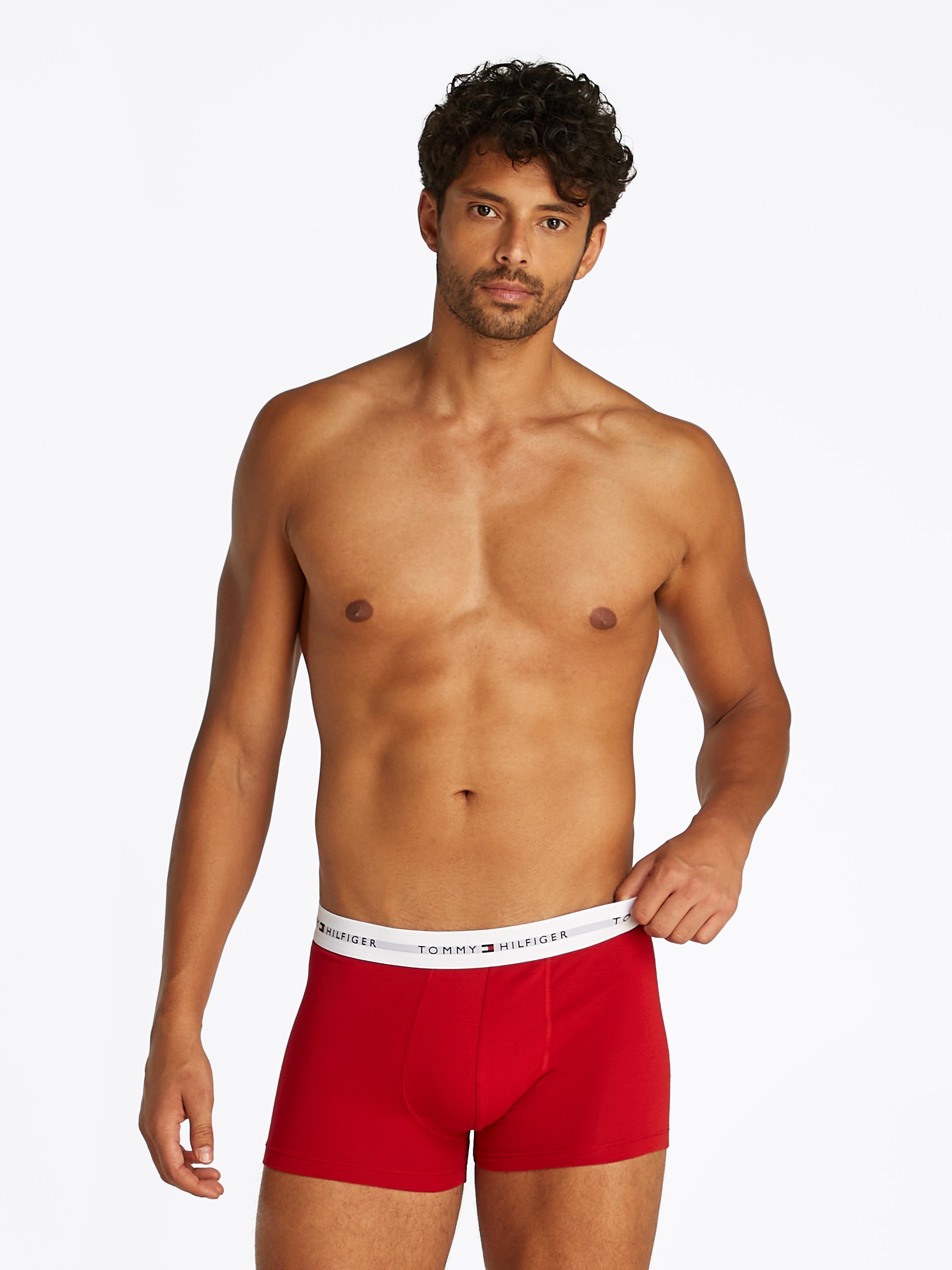 Tommy Hilfiger Underwear Trunk »5P TRUNK«, (Packung, 5 St., 5er-Pack), mit Logobund