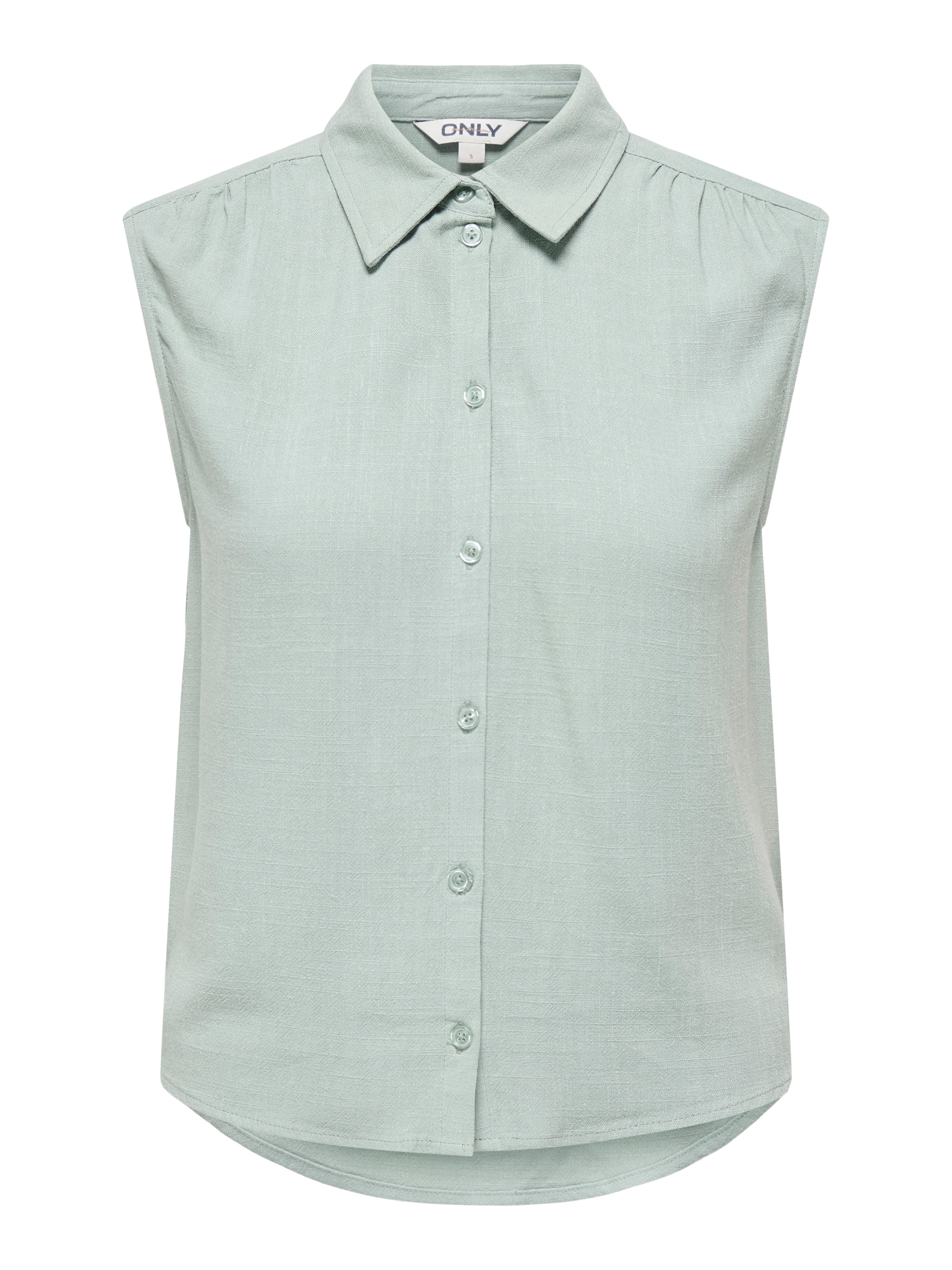 ONLY Blusentop »ONLSIESTA S/L LINEN BL SHIRT PNT NOOS« mit Leinen