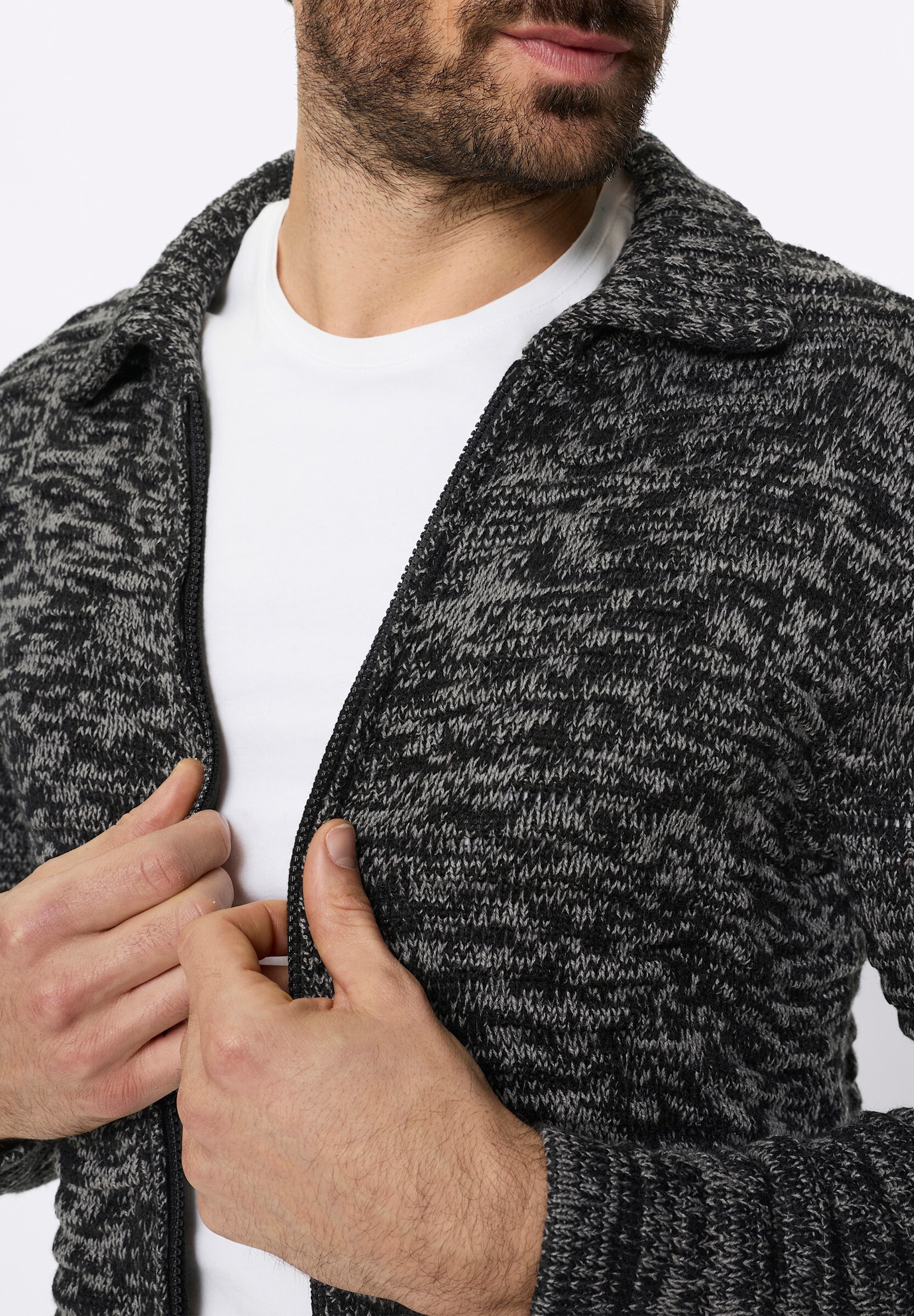 Witt Strickpullover »Strickjacke Strickjacke in längerer Form«