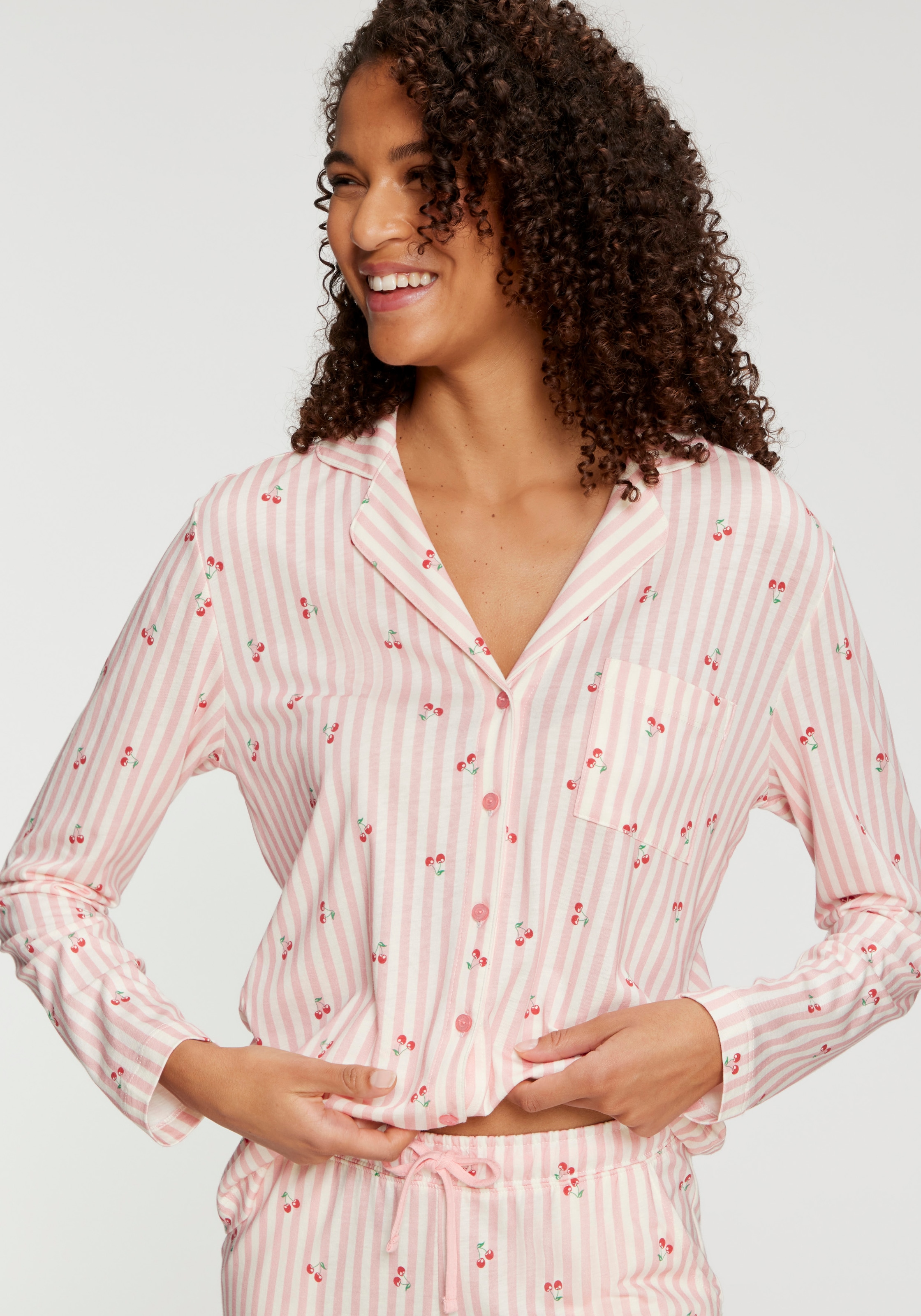 Vivance Dreams Pyjamahose  in schmaler Form