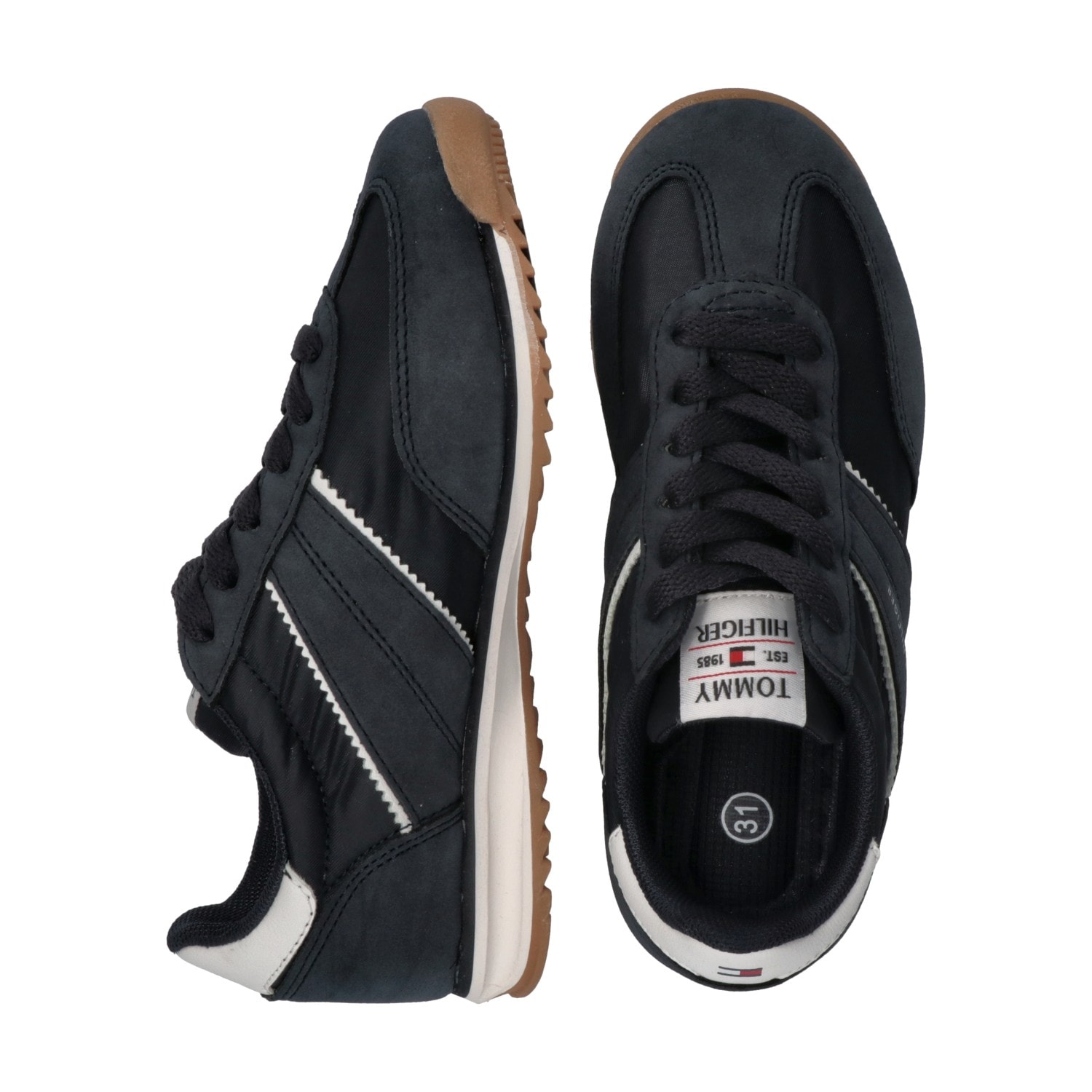 Tommy Hilfiger Sneaker  Low Profile Sneaker, Retro Schnürschuh mit Logoverzierung