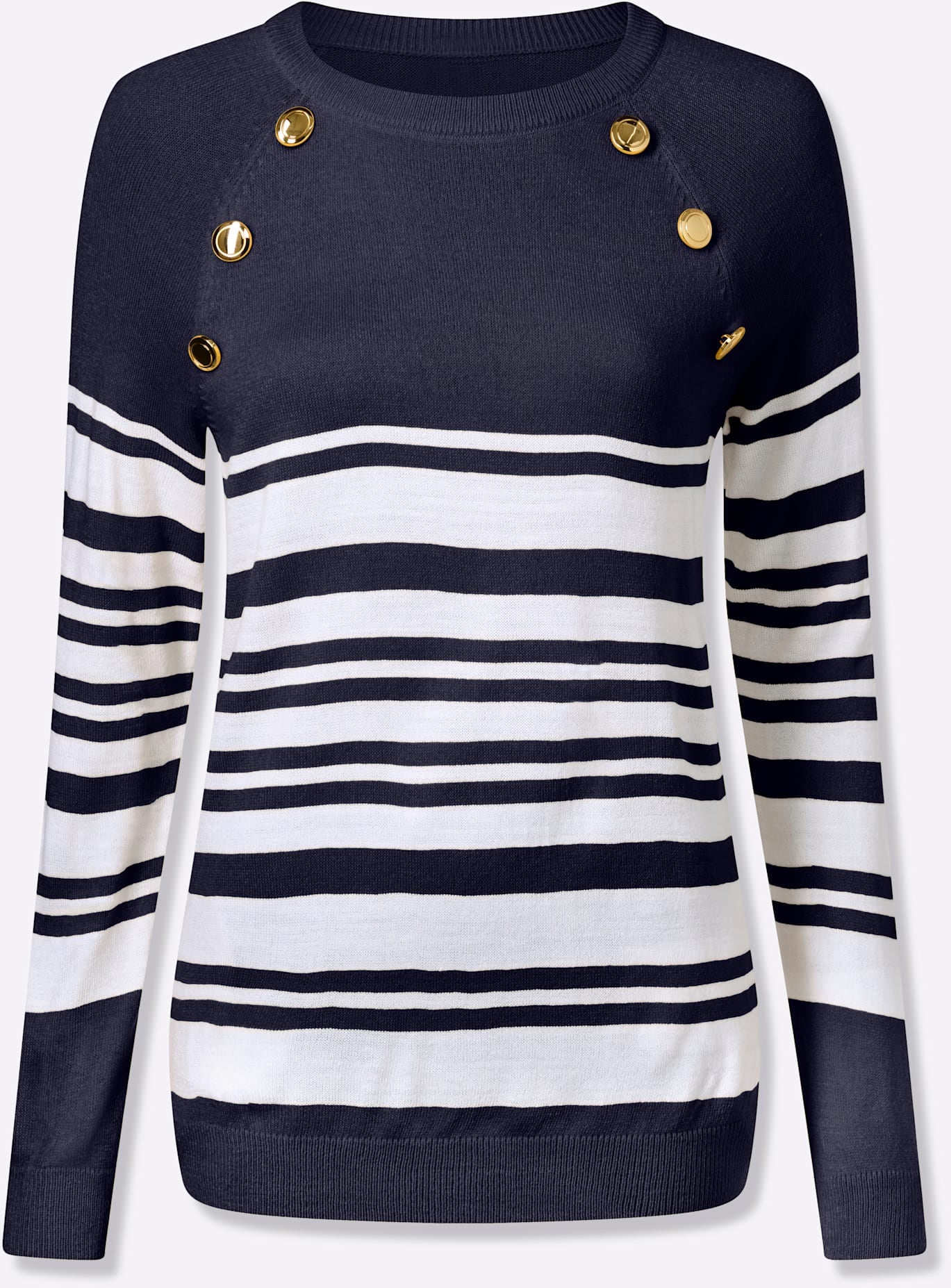 Classic Basics Streifenpullover »Ringel-Pullover«