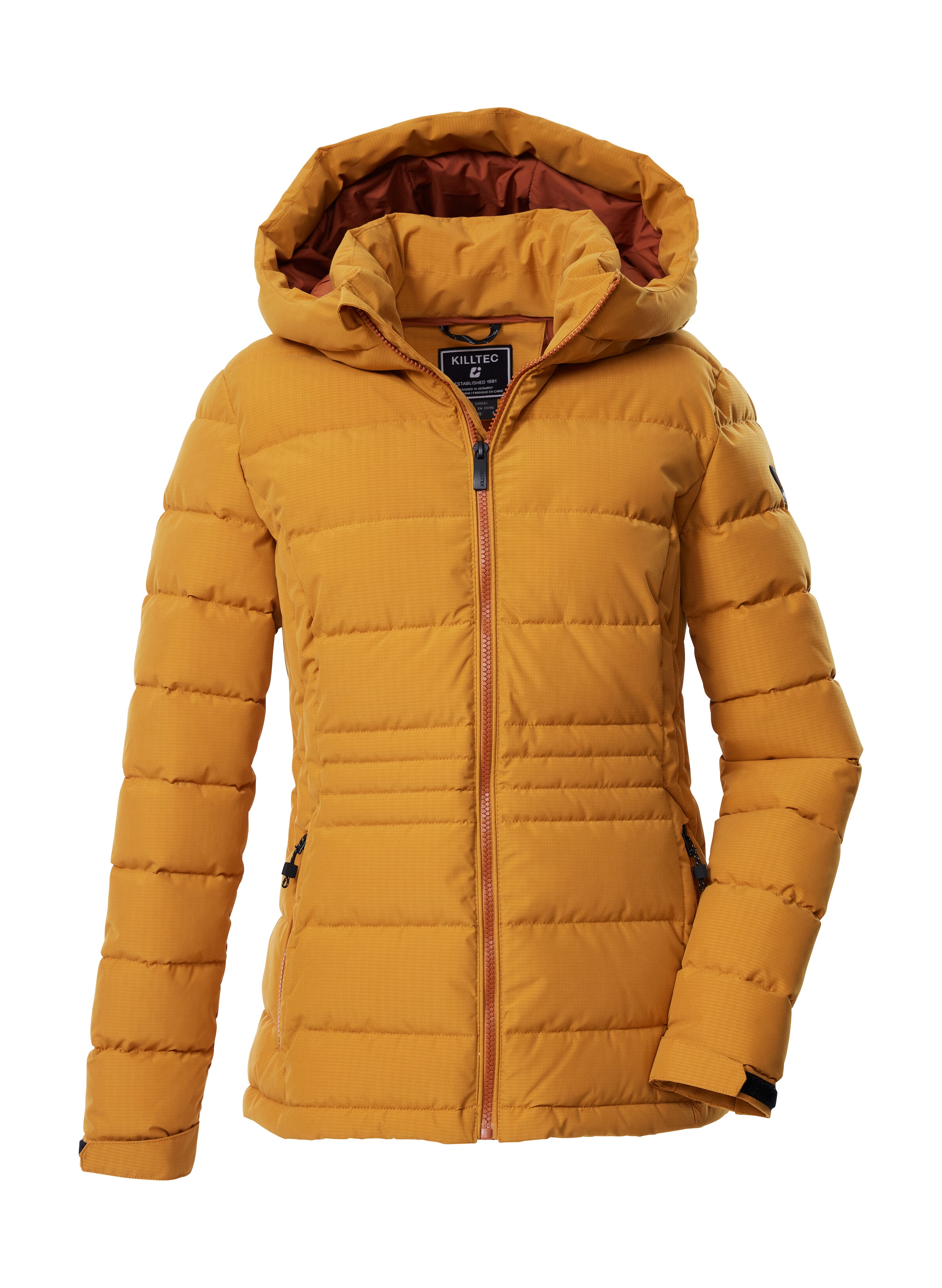 Killtec Steppjacke »KOW 10 WMN QLTD JCKT« Winddichte, wasserabweisende Damen Steppjacke mit verstellbarer Kapuze