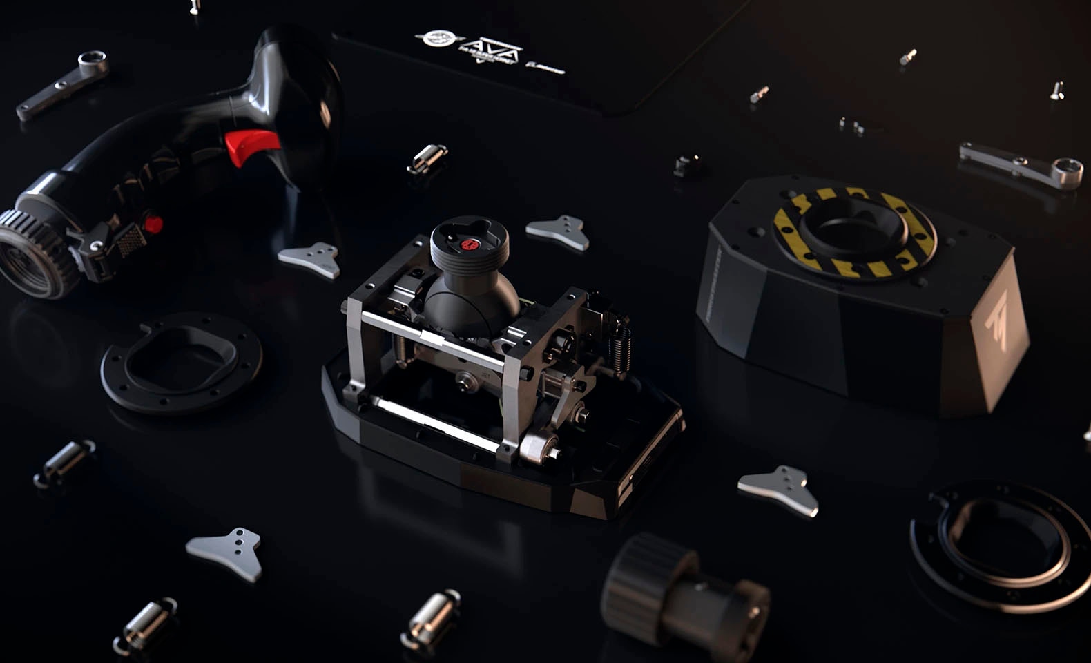 Thrustmaster Joystick »AVA Offset Adapter«