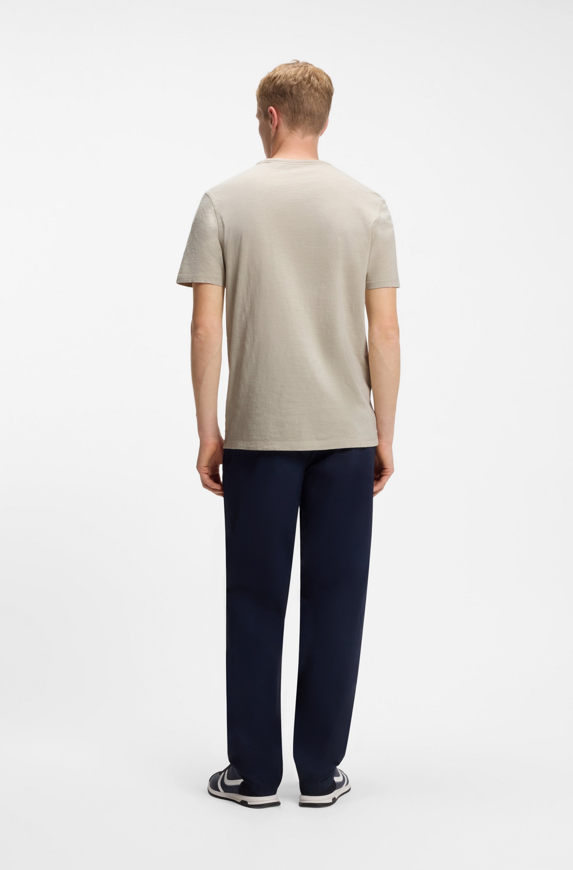 BOSS ORANGE T-Shirt »Tegood« Rundhalsausschnitt, Regular Fit, Logoschriftzug