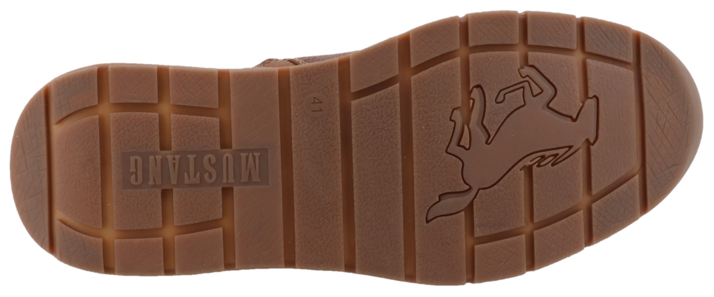 Mustang Shoes Sneaker »Mart«  High Top Sneaker, Schnürboots mit Reißverschluss