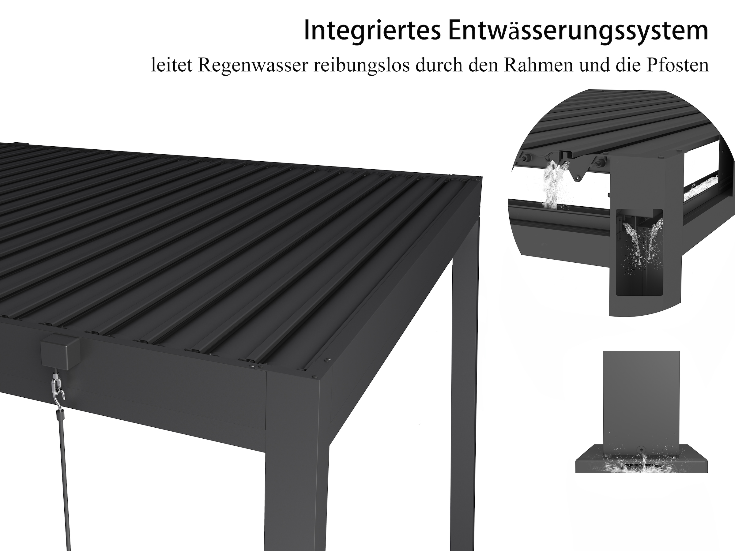 KONIFERA Pavillon »Premium Pergola«