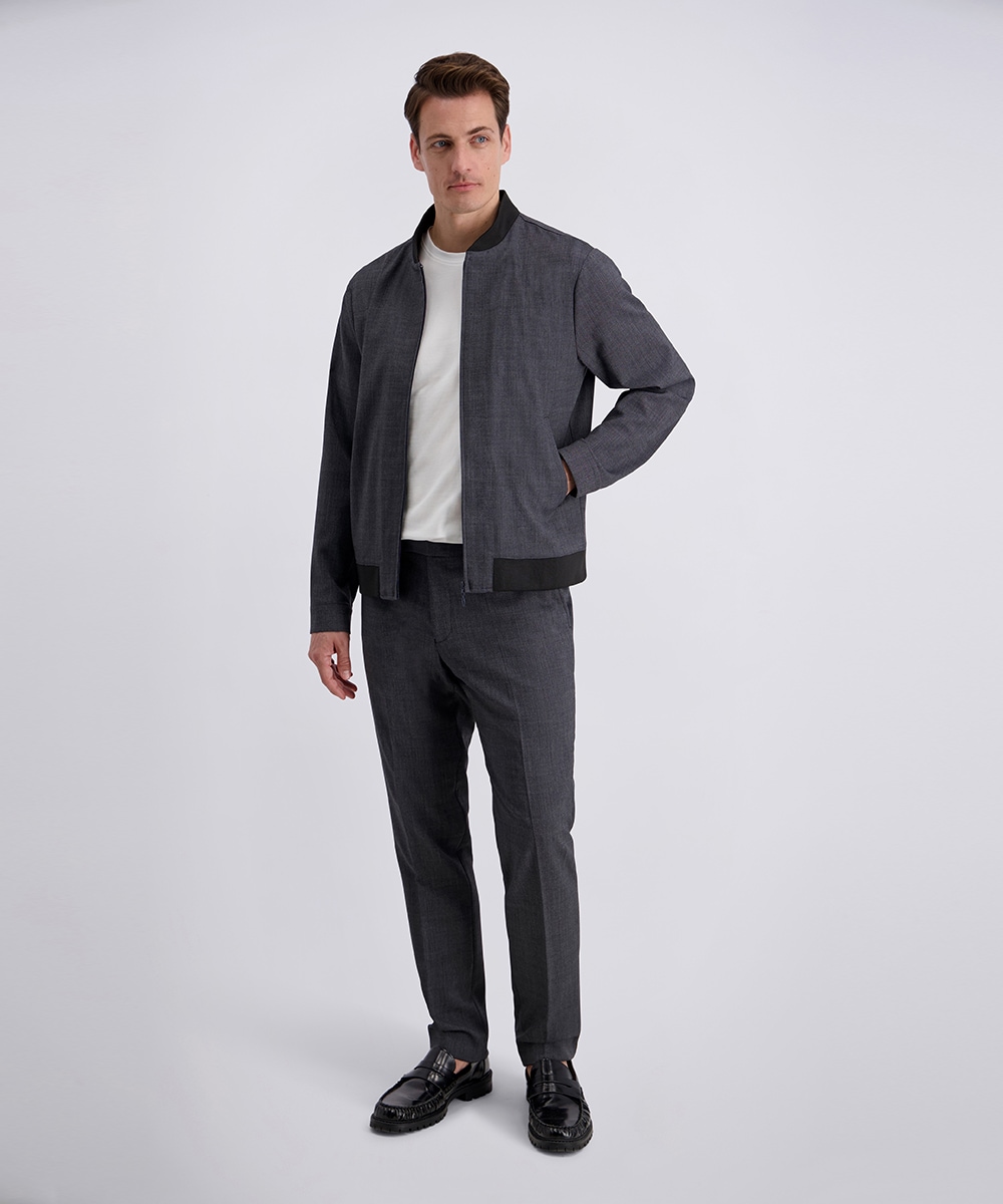 Pierre Cardin Blouson ohne Kapuze mit Wolle