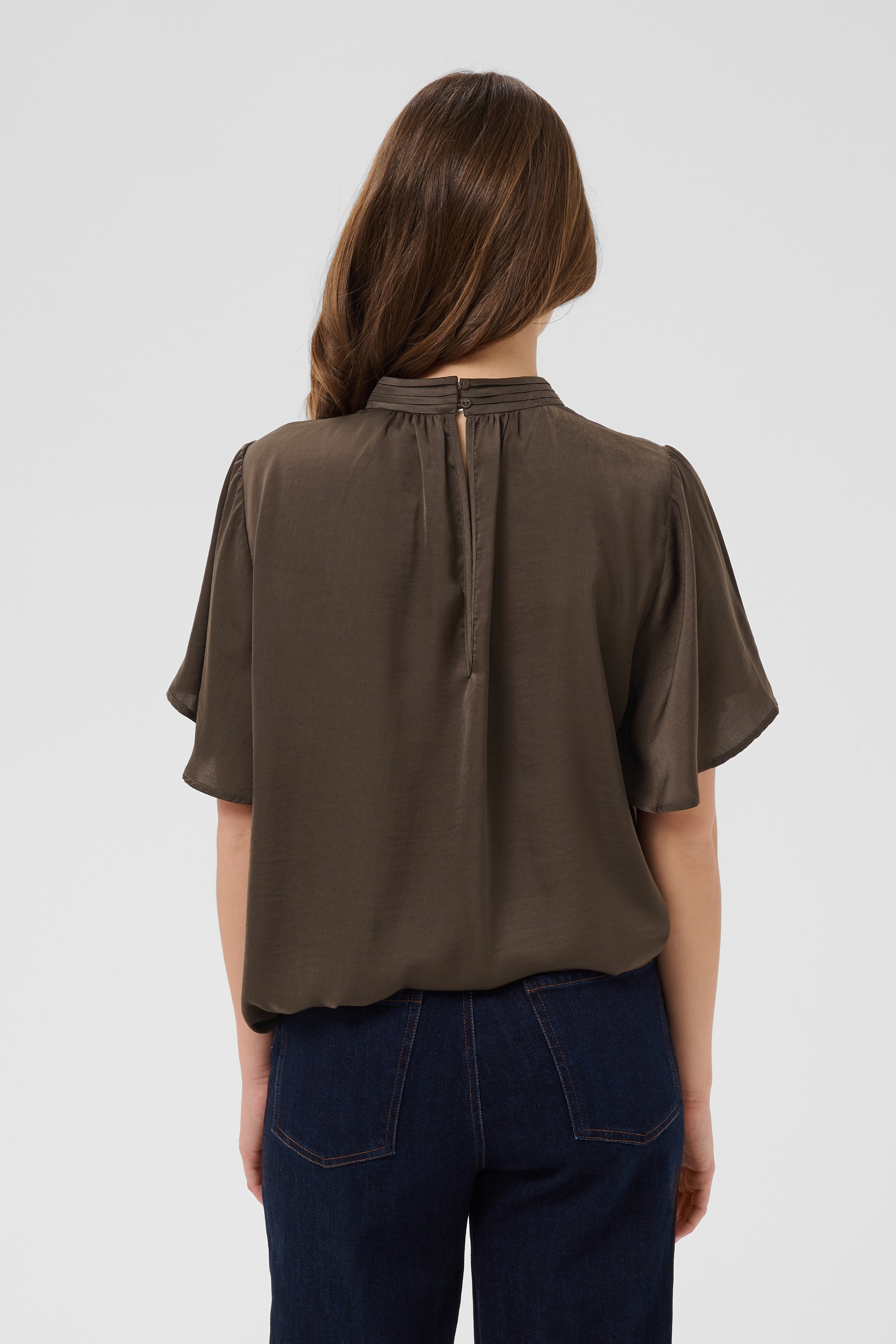 Saint Tropez Kurzarmbluse »Kurzarm-Bluse AileenSZ«