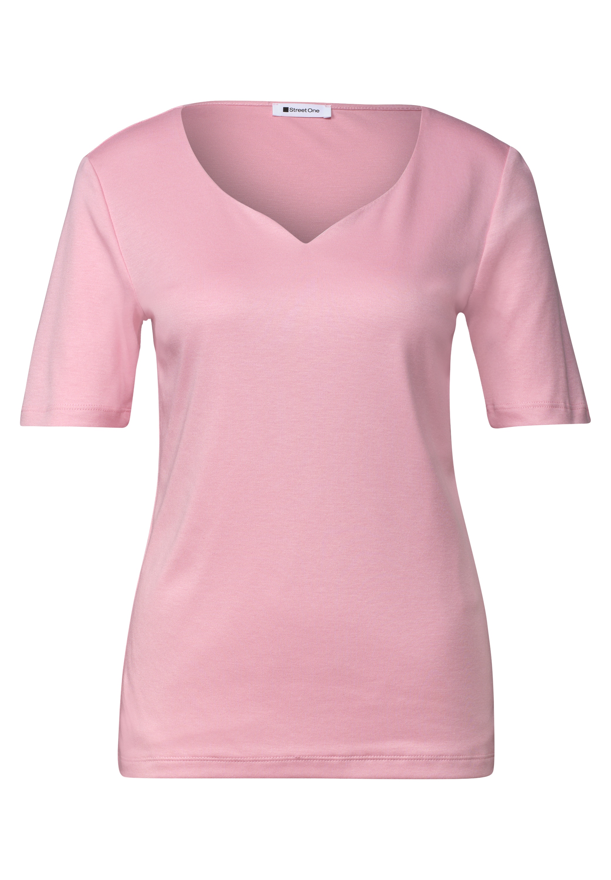 STREET ONE 1100000002199 »Style Ada« Sommershirt mit Herzausschnitt