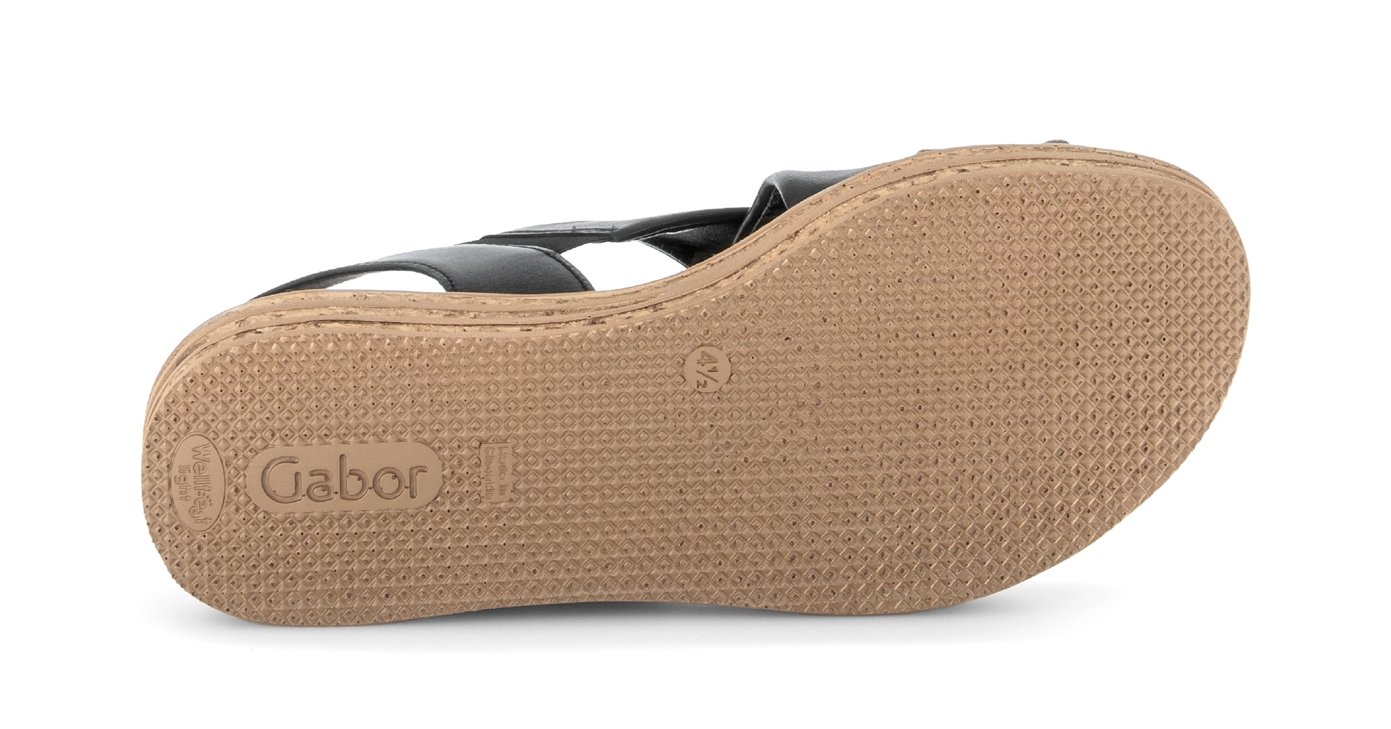 Gabor Keilsandalette  Plateau, Riemchensandale, Sommerschuh mit Zierschnalle