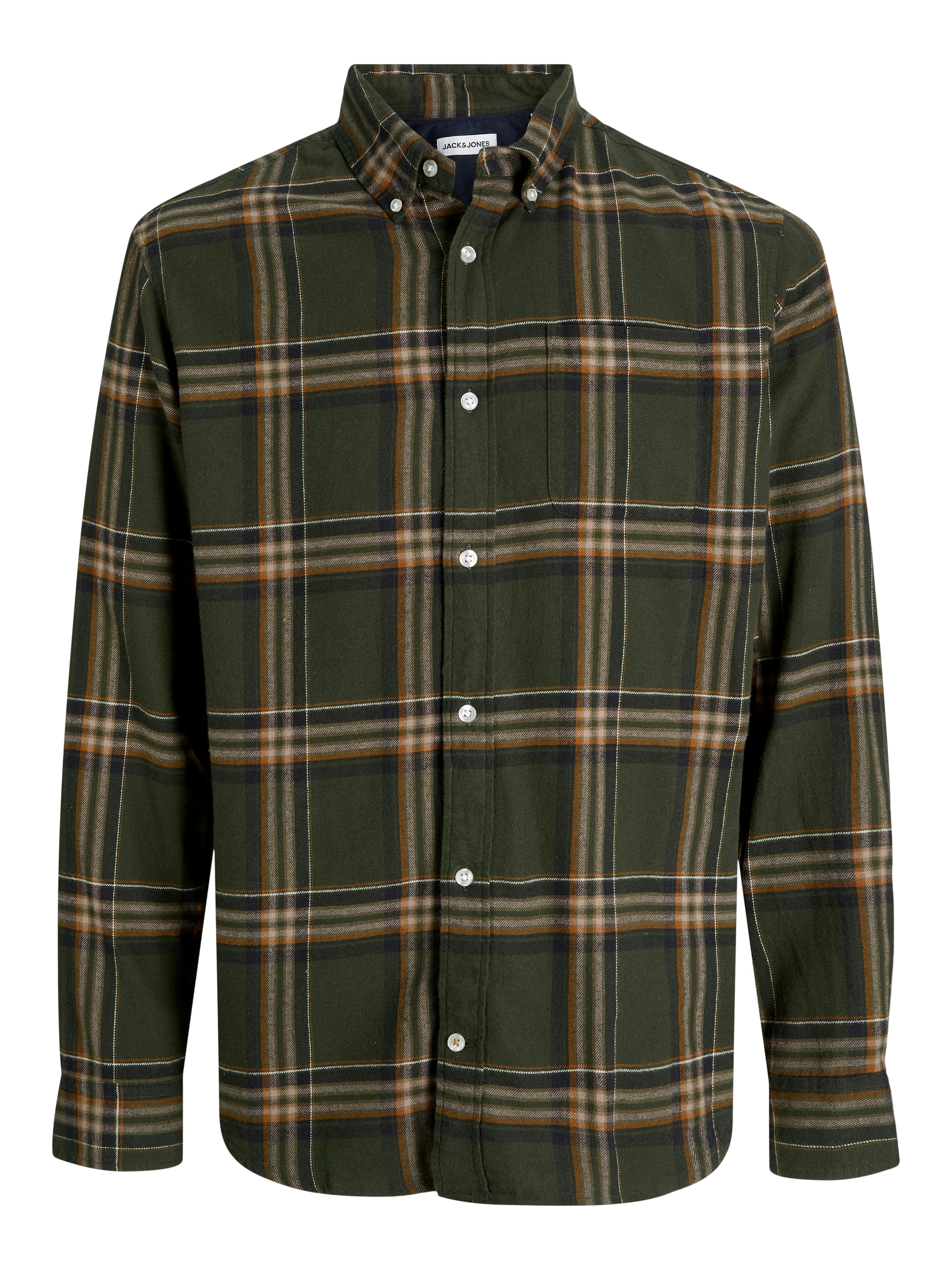 Jack & Jones Langarmhemd »JJECLASSIC FLANNEL CHECK SHIRT LS SN«