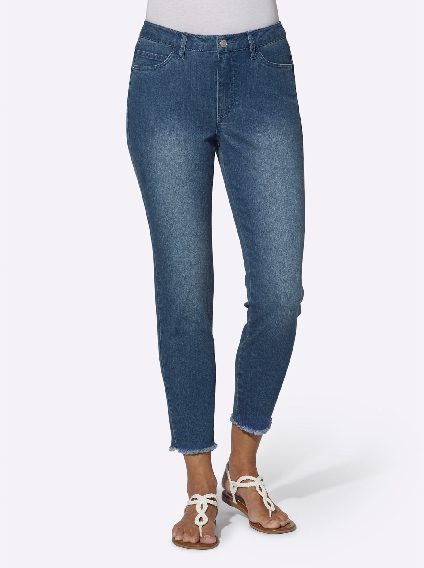 Casual Looks 7/8-Jeans, (1 tlg.)