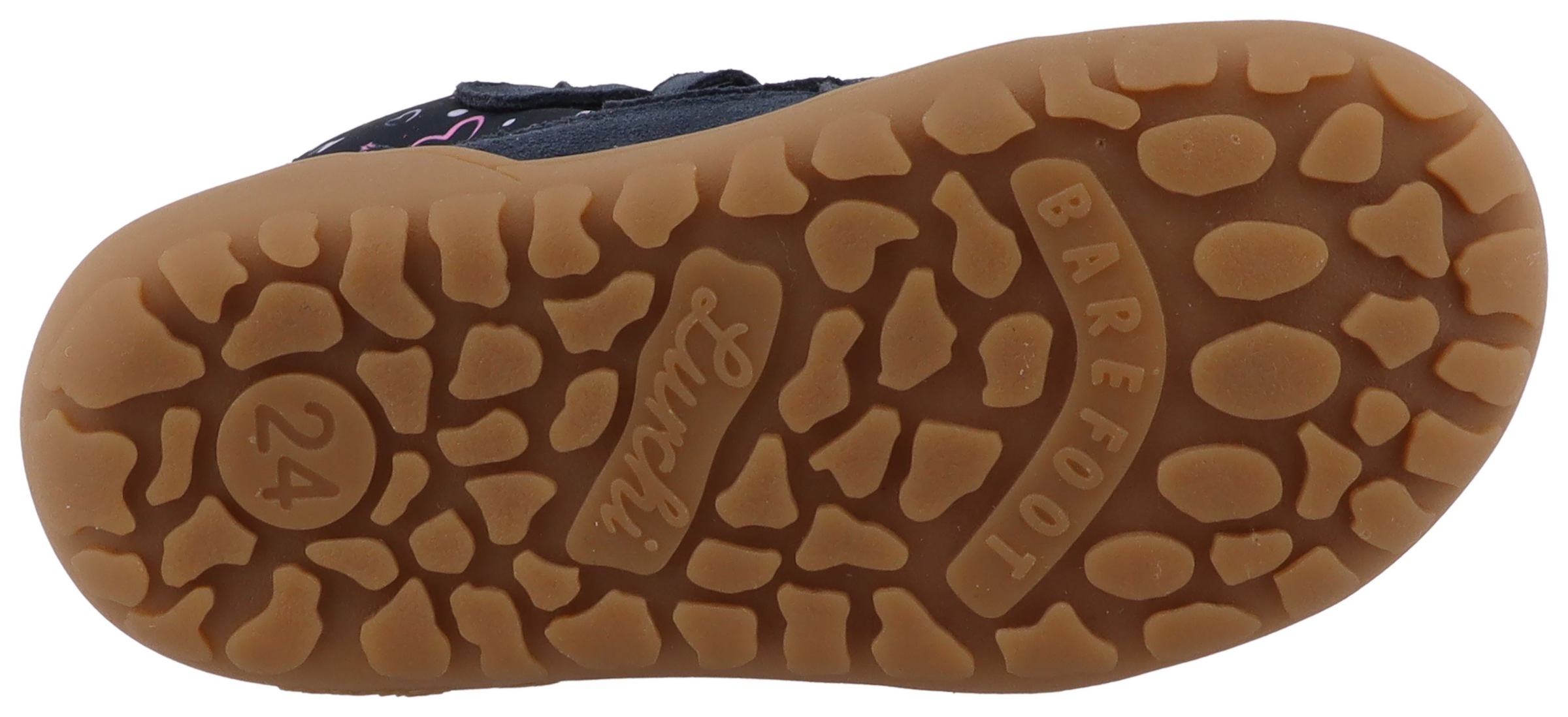 Lurchi Barfußschuh »Jilly Barefoot-TEX«  Klettschuh mit Warmfutter, Größenschablone zum Download