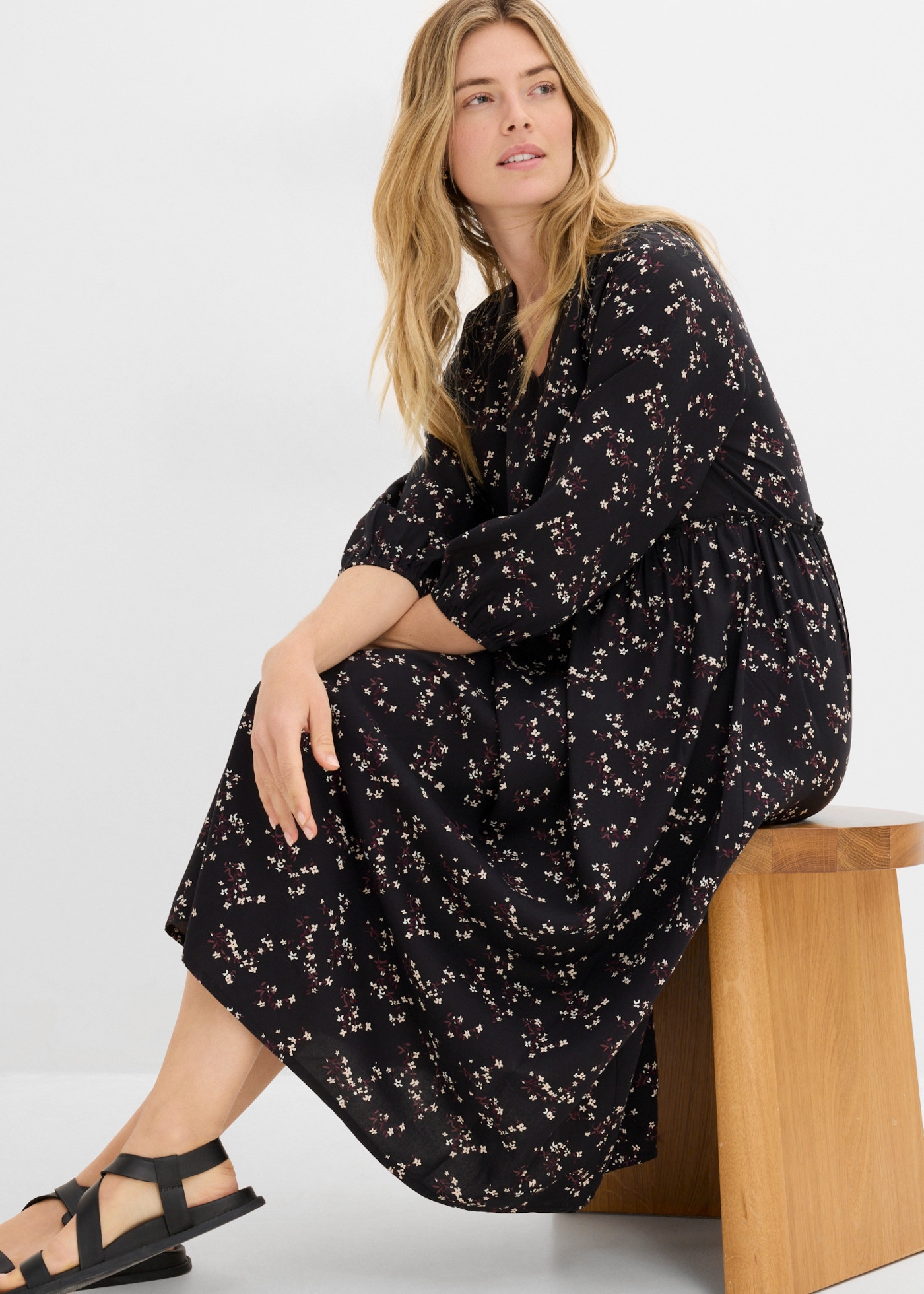 bonprix Tunikakleid mit Oversize-Passform, im Casual-Stil, in regulärer Länge