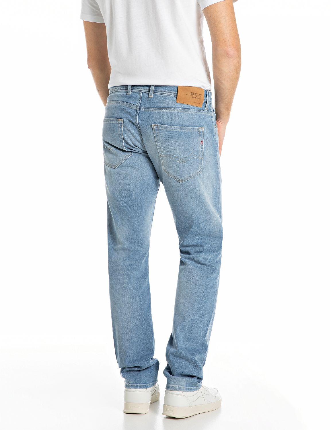 Replay Straight-Jeans »GROVER«, in vielen verschiedenen Waschungen, mit Stretch