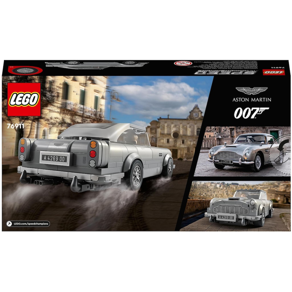 LEGO® Konstruktionsspielsteine »007 Aston Martin DB5 (76911), LEGO® Speed Champions«, (298 St.)