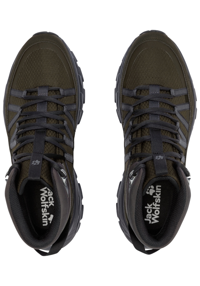 Jack Wolfskin Wanderschuh »WILD HIKE TEXAPORE MID M«  wasserdicht, Trekkingschuh