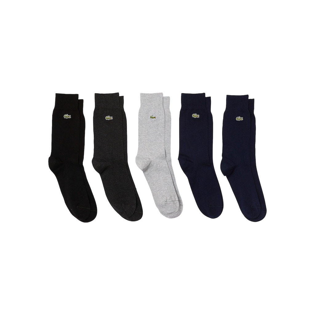 Lacoste Socken, (Set, 5 Paar, 5er)