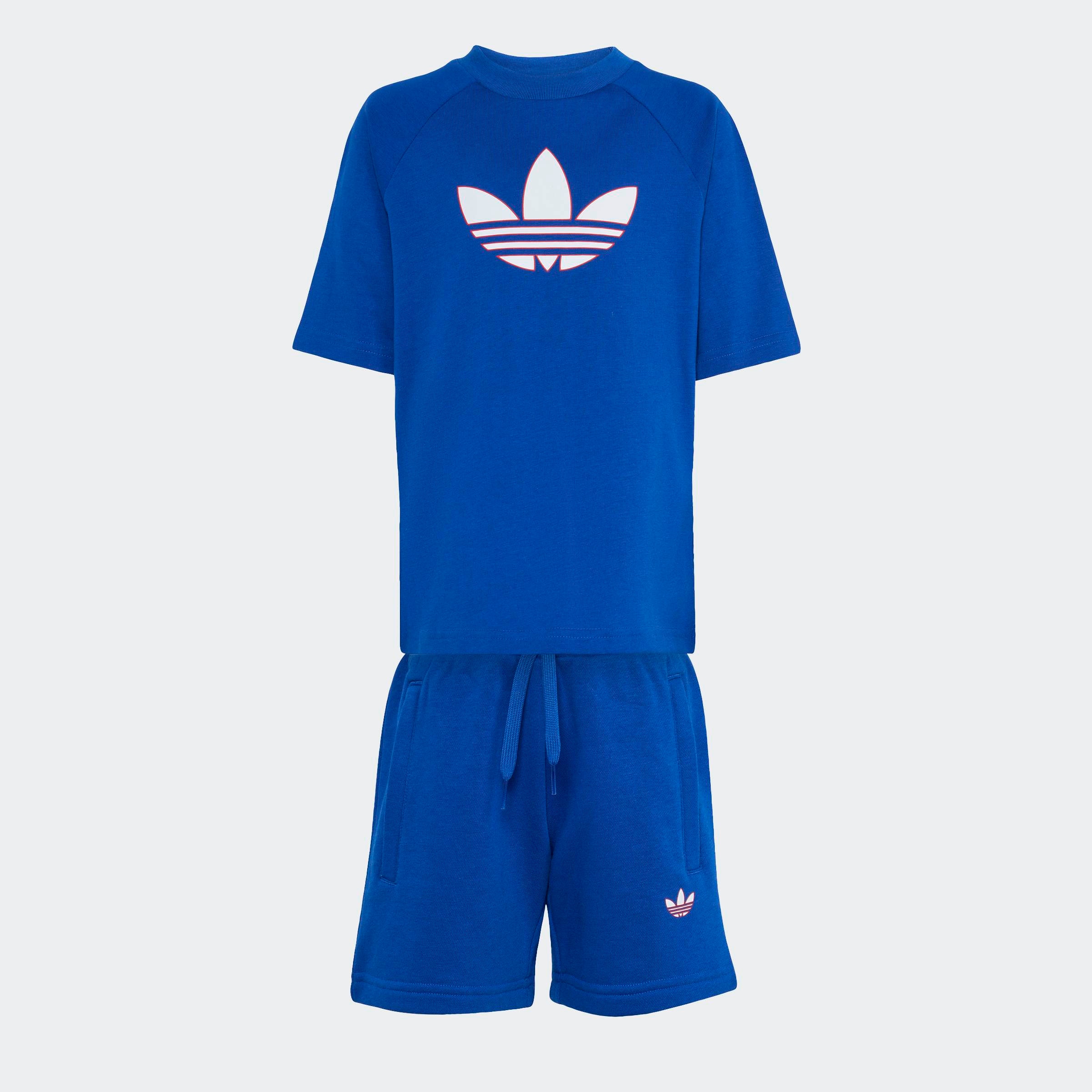 adidas Originals Trainingsanzug »TR LO STS« 2 tlg. für Kinder, mit 2 Teilen, aus Baumwolle, neutraler Schnitt