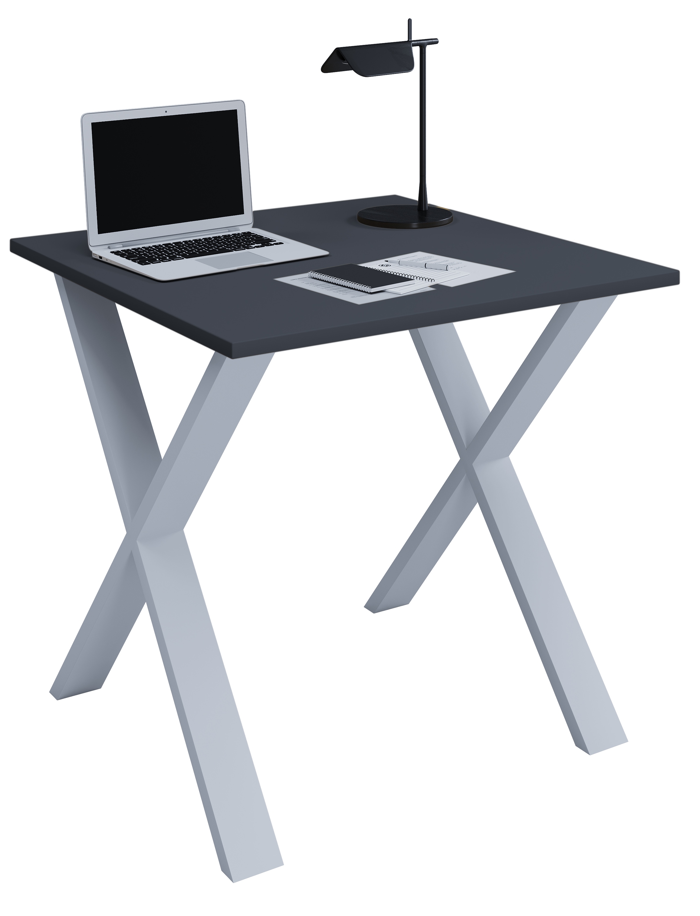 VCM Schreibtisch »Schreibtisch Bürotisch Computertisch 80x80 Lona X« 1 Stk. tlg.