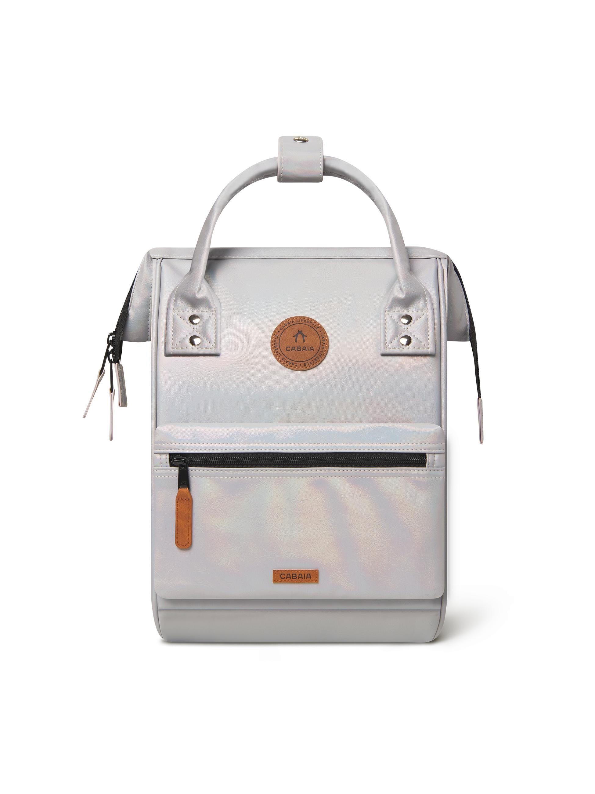 CABAIA Tagesrucksack »Tagesrucksack Adventurer S Iridescent«, Holografischer Rucksack mit zwei Vordertaschen