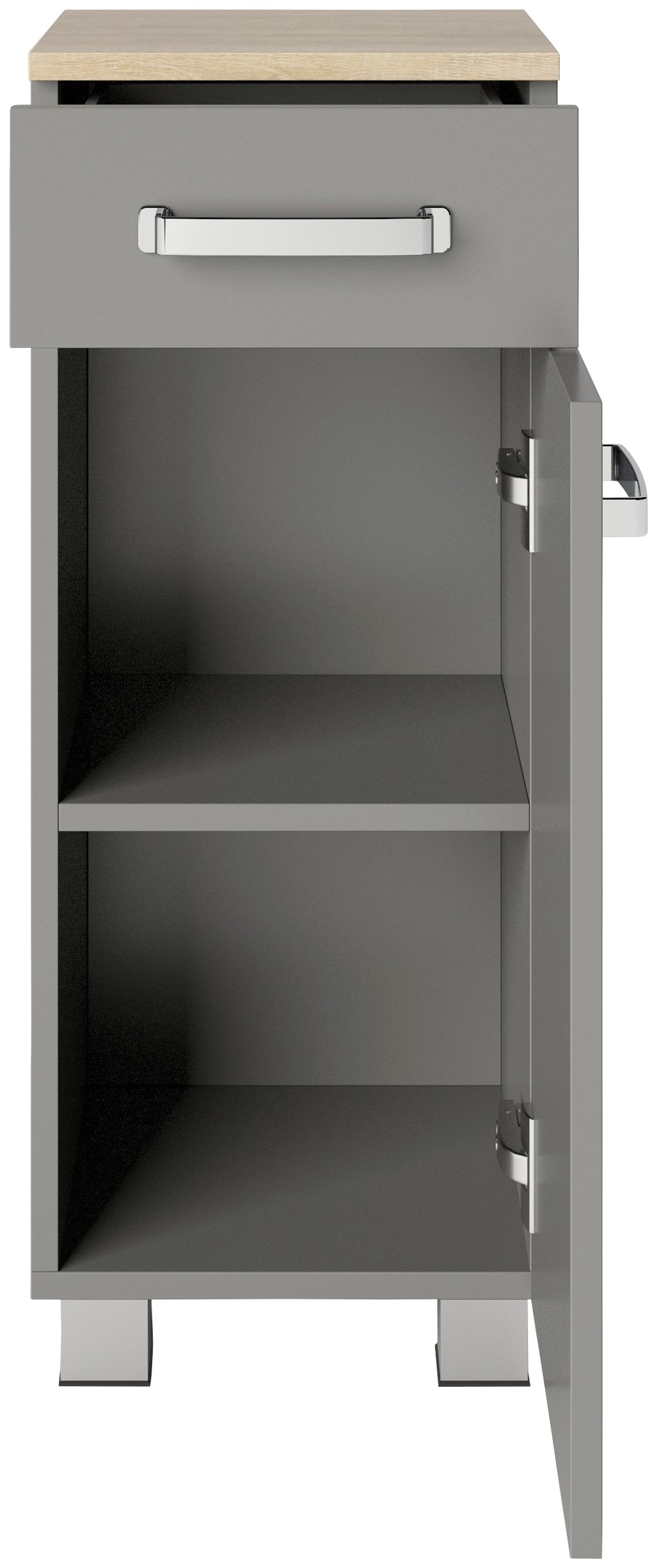 welltime Midischrank »Cosmo«, BxTxH: ca. 30x32,5x76,5 cm, 2 Fächer, Türanschlag wechselbar