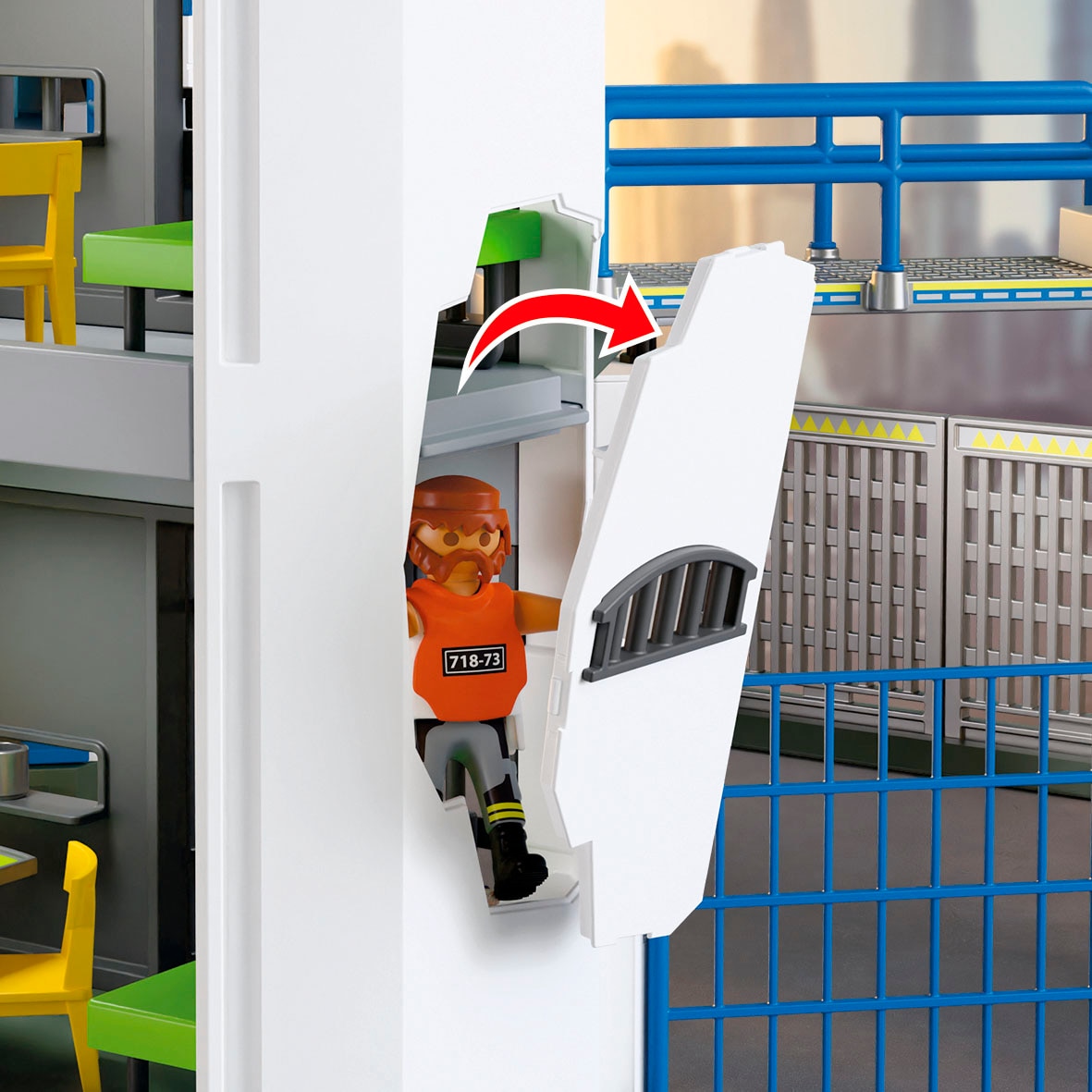 Playmobil® Konstruktions-Spielset »Polizei-Kommandozentrale (71873), Action Heroes«, (253 St.), Made in Europe