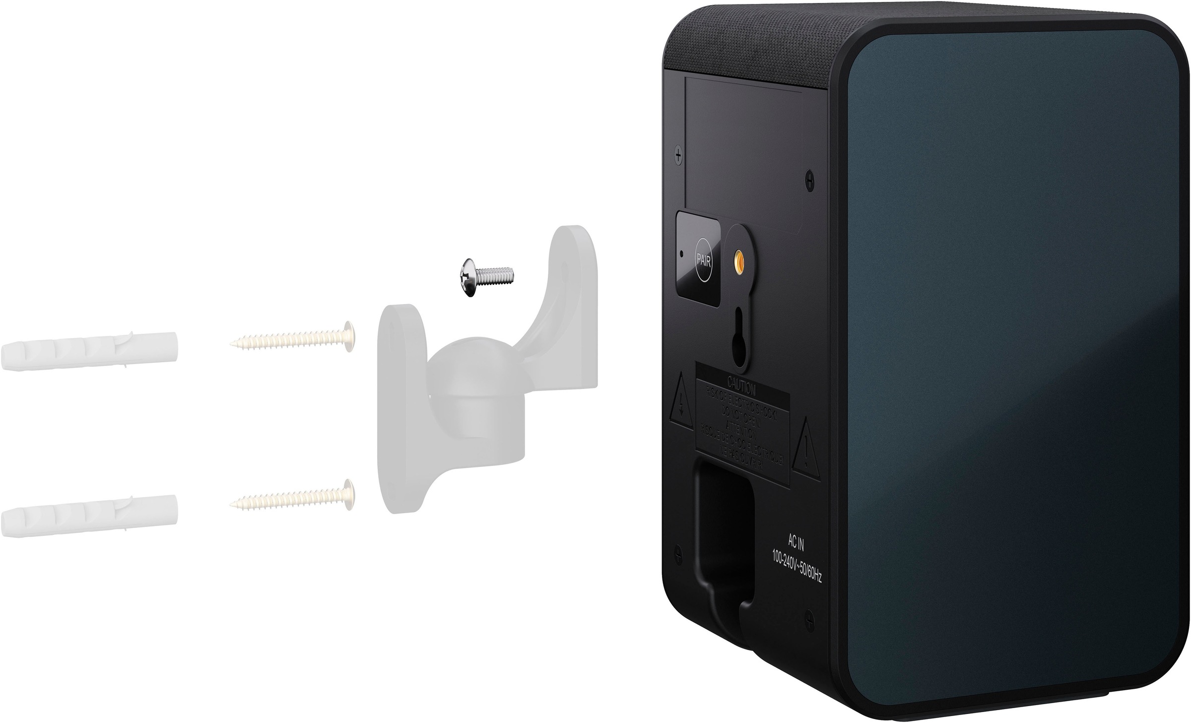 Sharp Surround-Lautsprecher »HT-SPR52021« 2.0.2 ( Kabelloser Surround | multidirektionaler Sound 66 W)