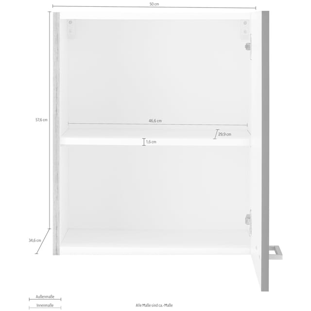OPTIFIT Hängeschrank »Iver«, Breite 50 cm, mit 1 Tür im OTTO Online Shop
