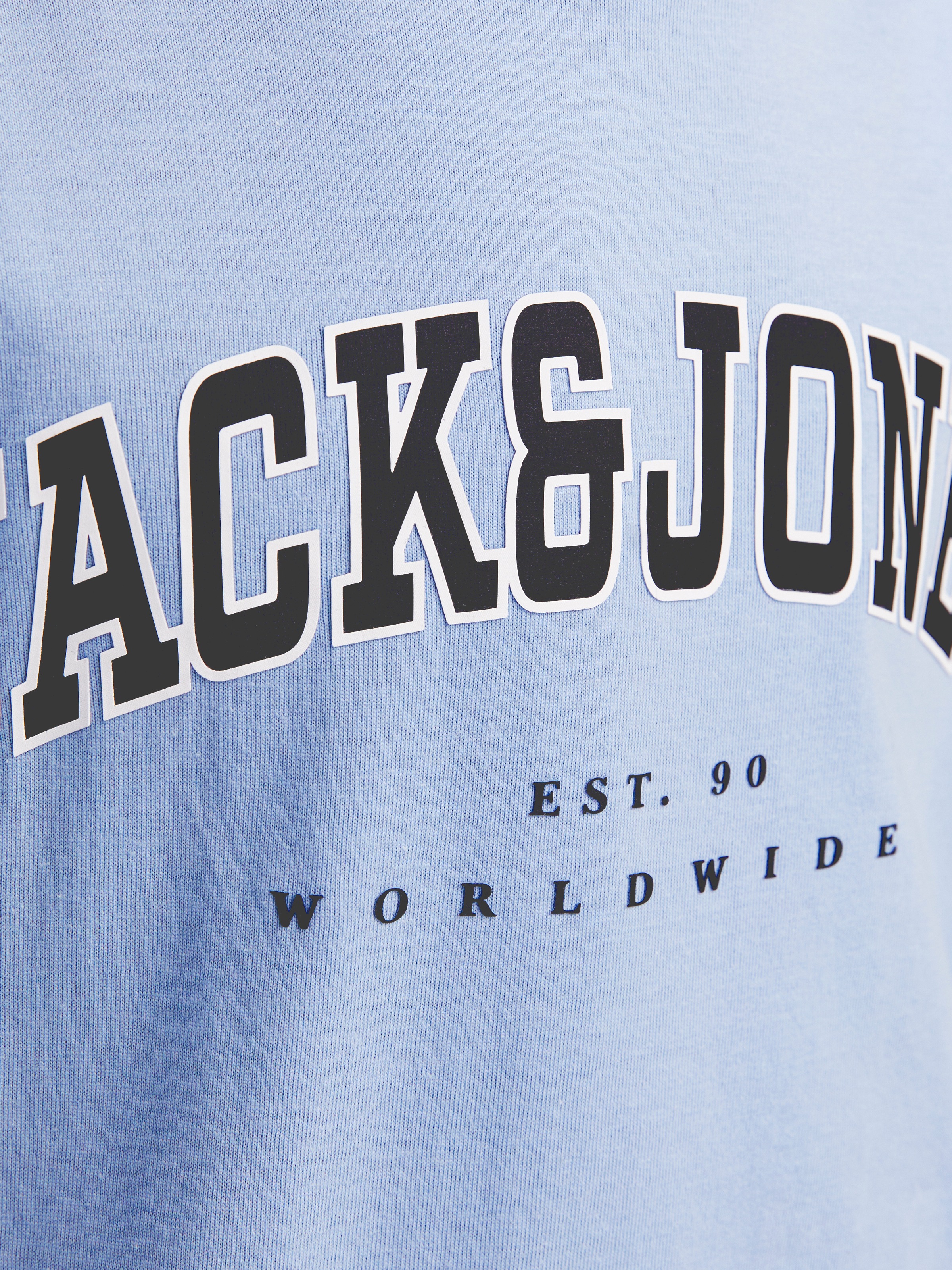 Jack & Jones Junior Rundhalsshirt »JJECALEB VARSITY TEE SS O-NECK NOOS JNR«