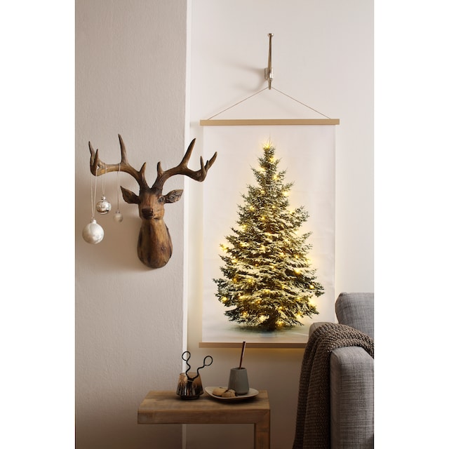 Home affaire LED-Bild »Wandbehang, Weihnachtsdeko«, Weihnachten, (1 St.),  Höhe ca. 107 cm bestellen bei OTTO | Deko-Buchstaben