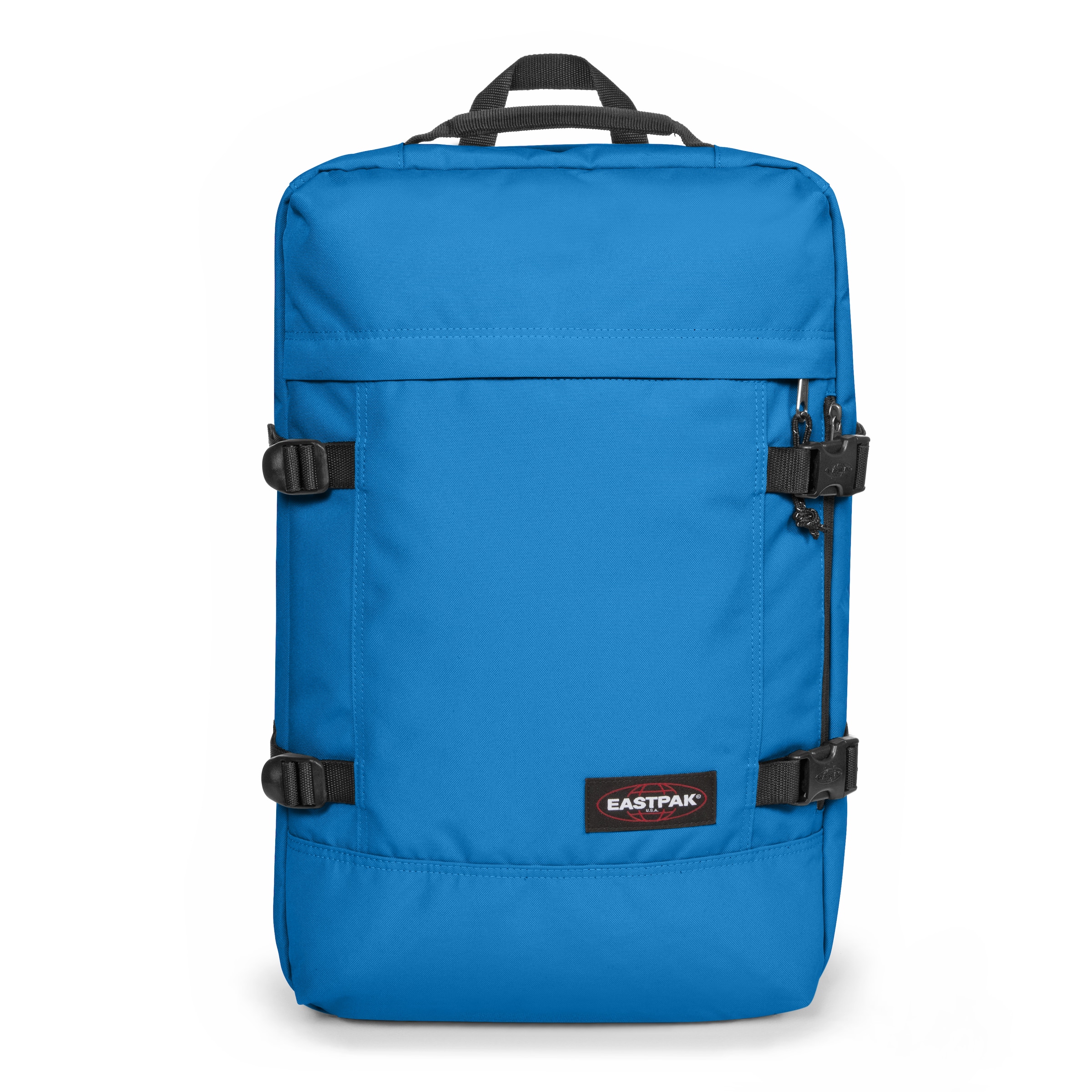 Eastpak Weichgepäck-Trolley »TRAVELPACK Tarp Dust Blue« 42 l Unisex Reisegepäck, Duffle-Tasche, Freizeitrucksack mit Tragegriffen