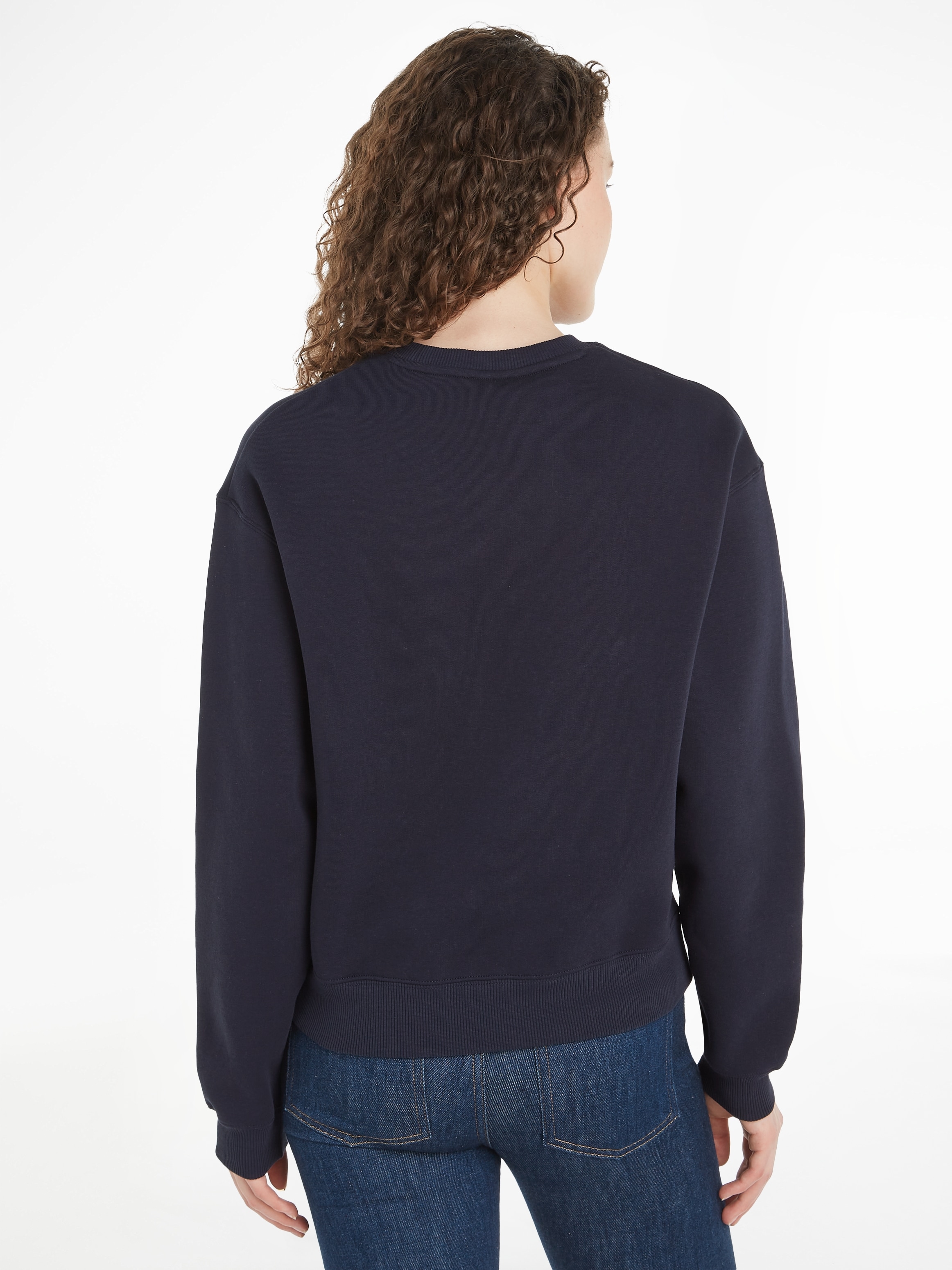 Tommy Hilfiger Sweatshirt »MDRN REG CORP LOGO C-NK SWTSHRT«, mit Logoschriftzug