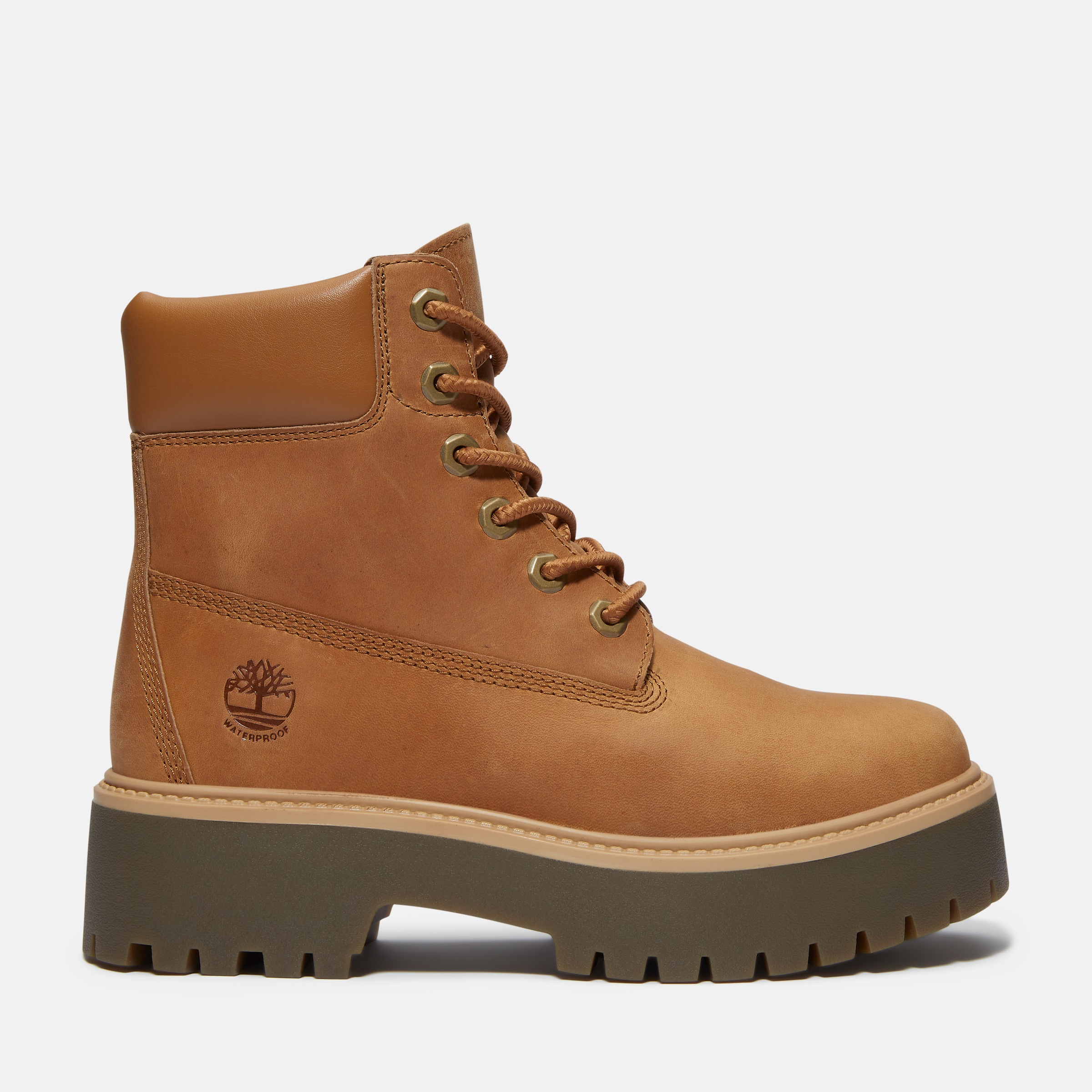 Timberland Schnürboots »STONE STREET6 INCH LACE UP WATERPROOF BOOT«, Winterstiefel, Schnürstiefel, Winterschuhe, wasserdicht