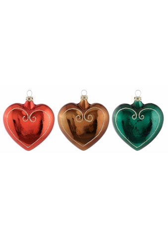 Christbaumschmuck »Lieblingsstücke, Weihnachtsdeko, Christbaumschmuck«, (Set, 3 tlg.)