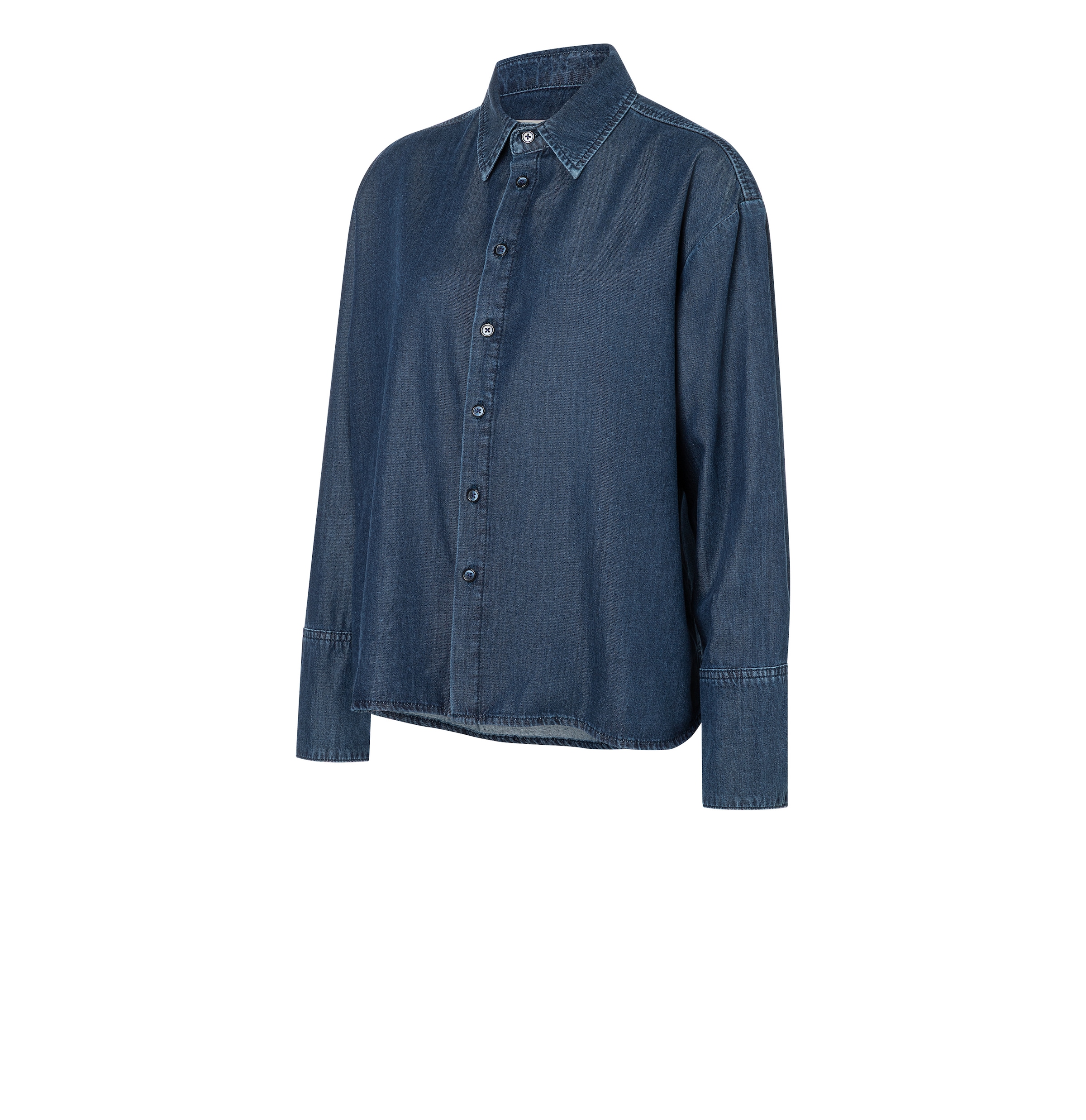 MAC Hemdbluse mit Hemdkragen