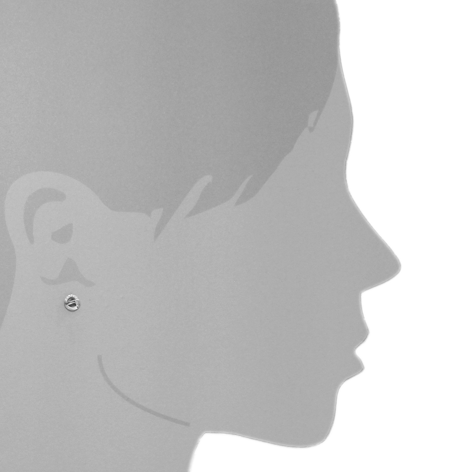 OSTSEE-SCHMUCK Paar Ohrstecker »- Romina - Silber 925/000 - Zirkonia«