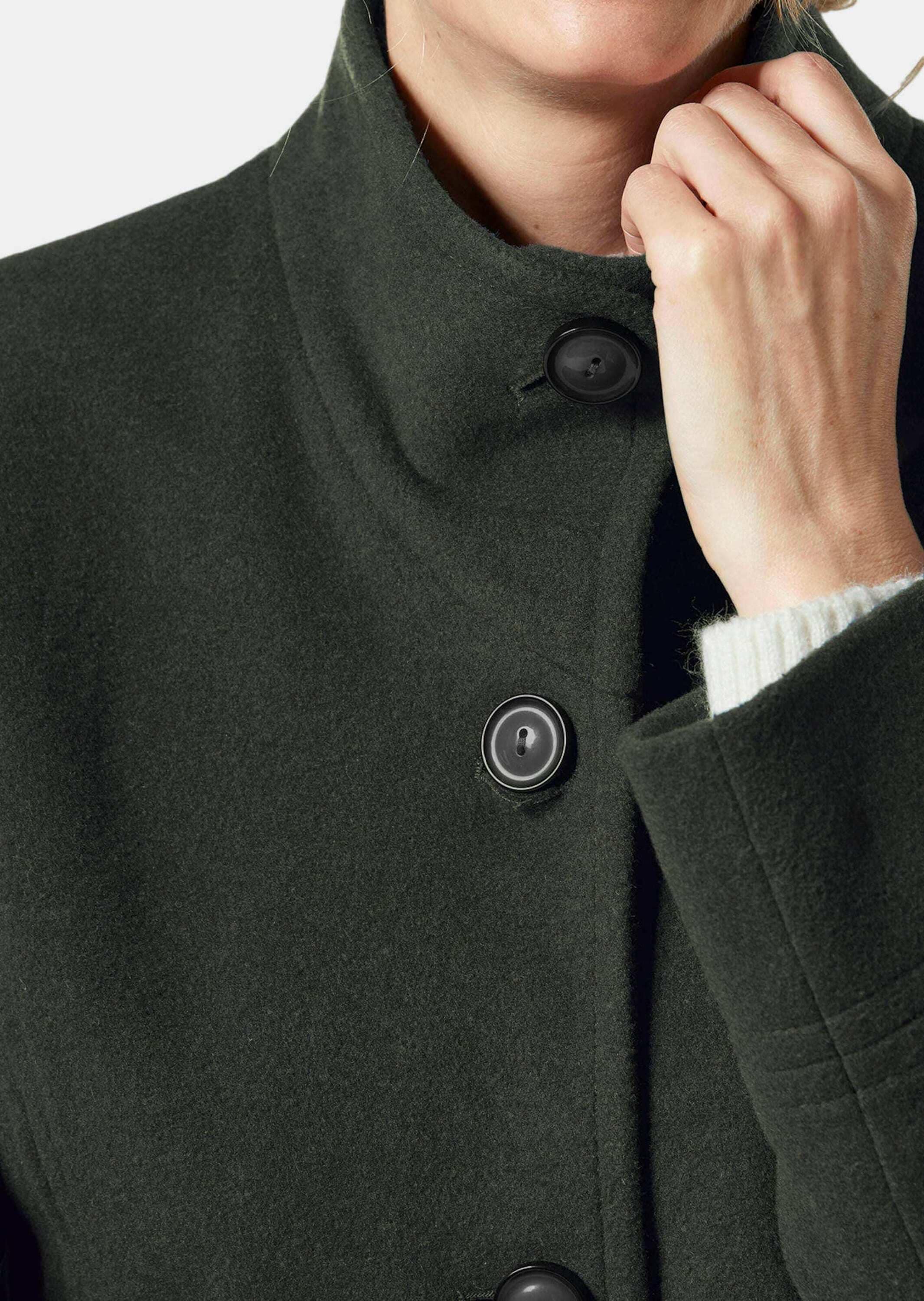 GOLDNER Wolljacke »Kurzgröße Unentbehrliche Wolljacke mit feinen Details«