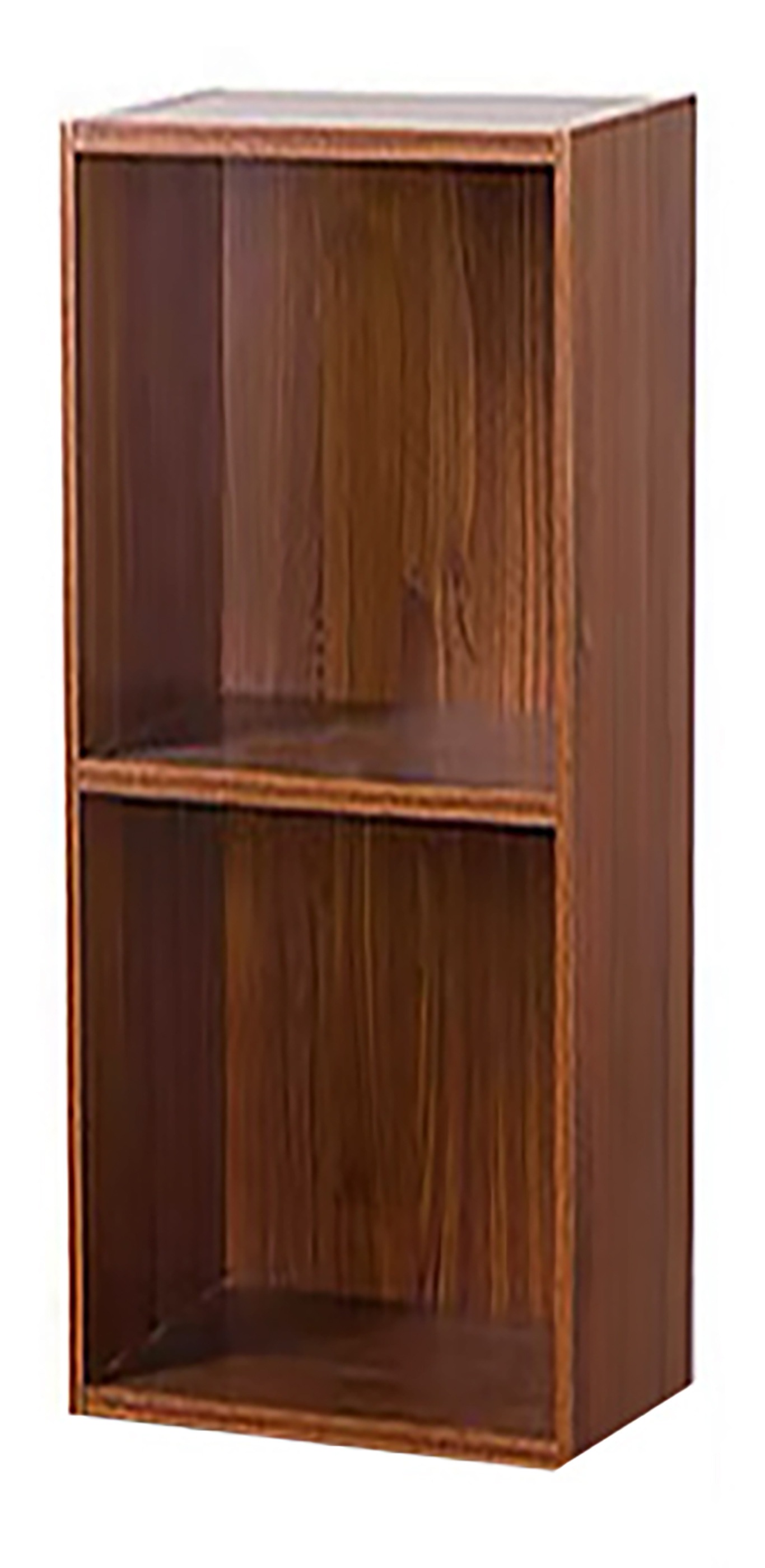 VCM Standregal »VCM Holz CD DVD Regal | Aufbewahrung | Maße H. 72 x B. 34 x T. 30 cm | Deko Regal | Bücherregal - Mendas 2 Fächer«